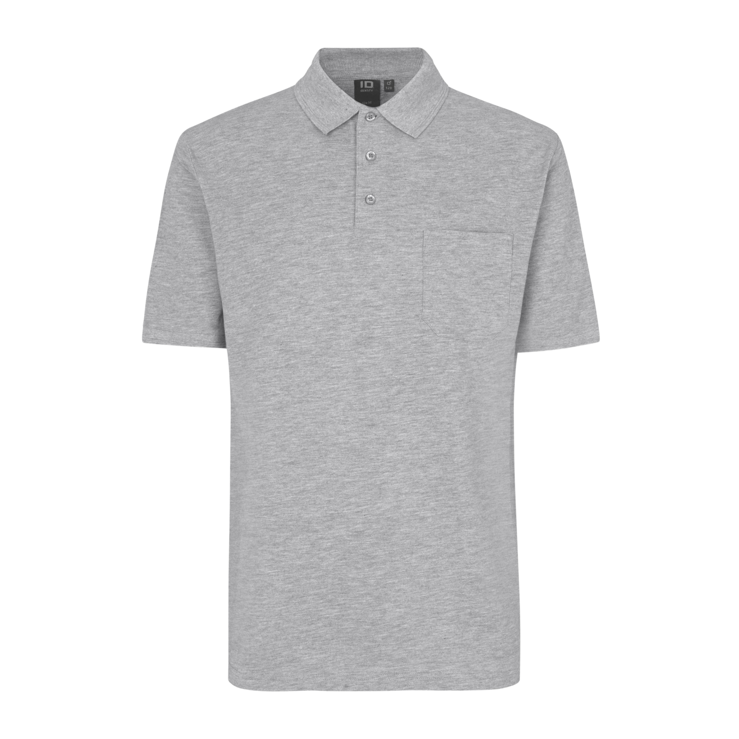ID Herre Polo - Grey Melange - 3XL