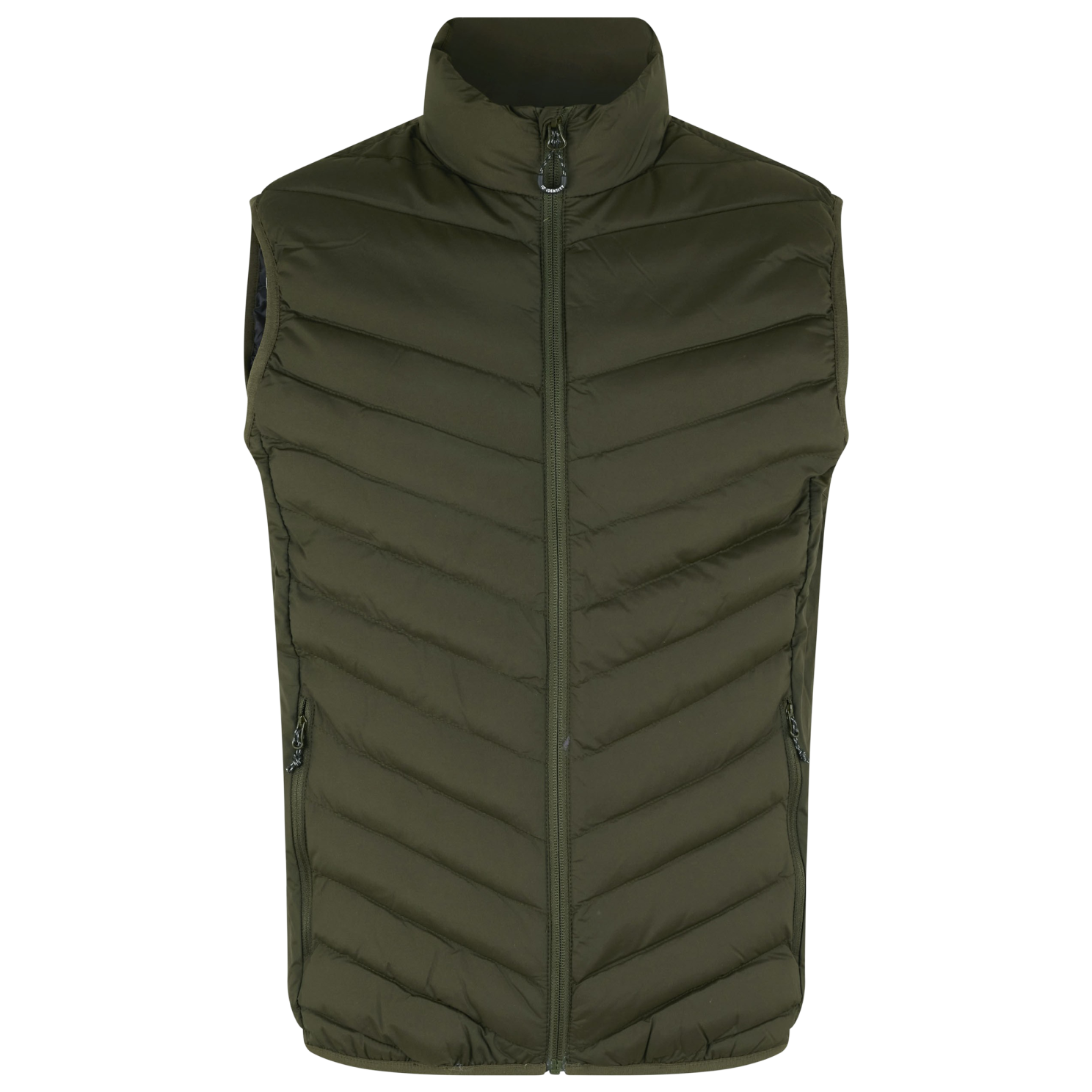 ID Herre Vest m. stretch - Oliven - XL