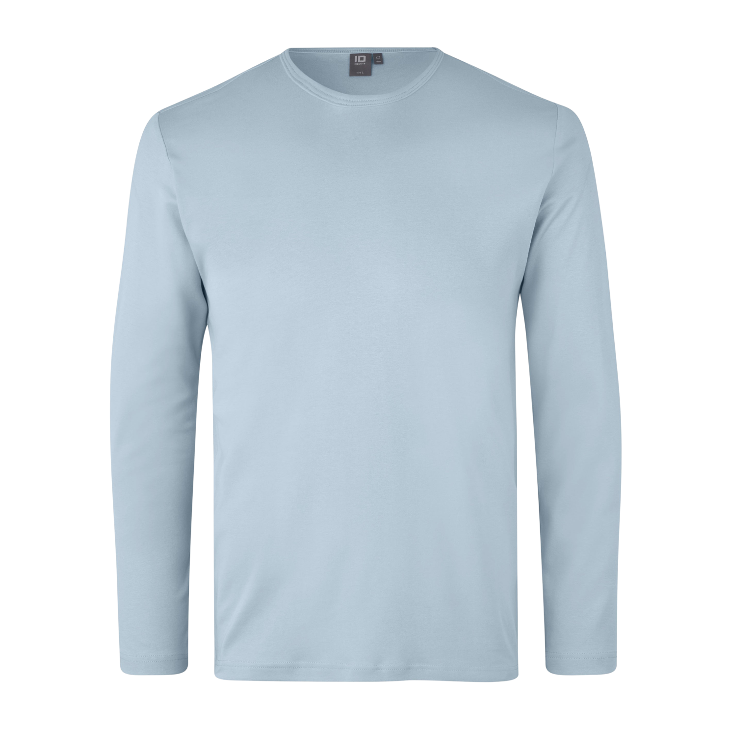 ID Interlock Herre Langærmet t-shirt - Lys Blå - 2XL
