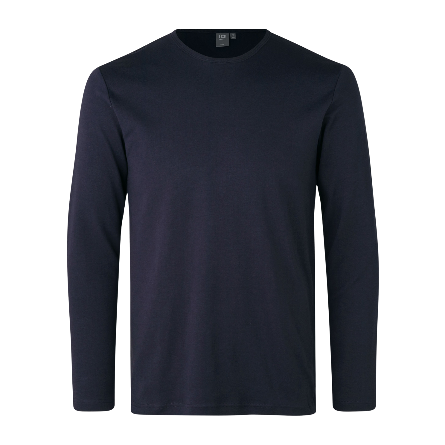 ID Interlock Herre Langærmet t-shirt - Navy - 2XL