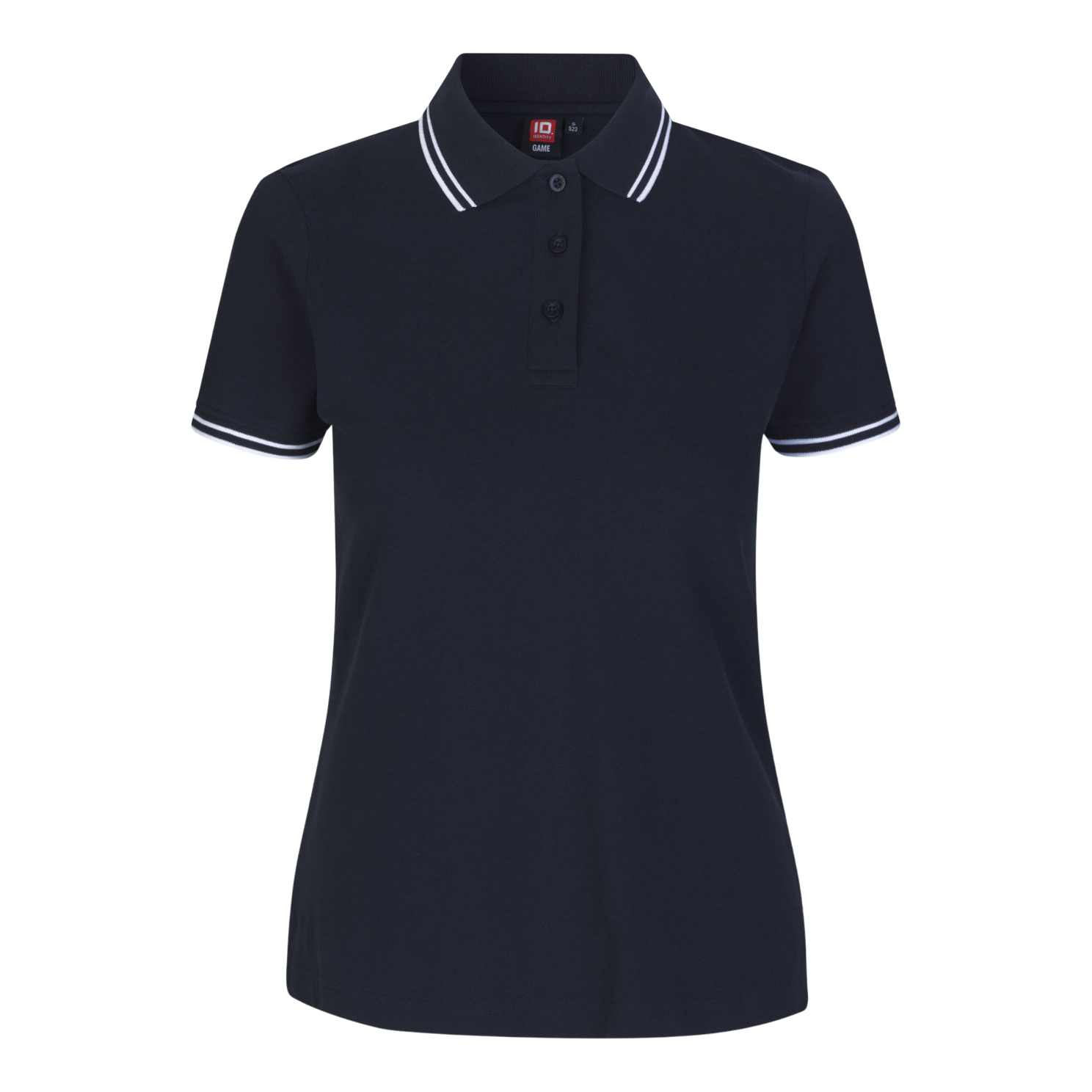 ID Kontrast Dame Polo - Navy - 3XL