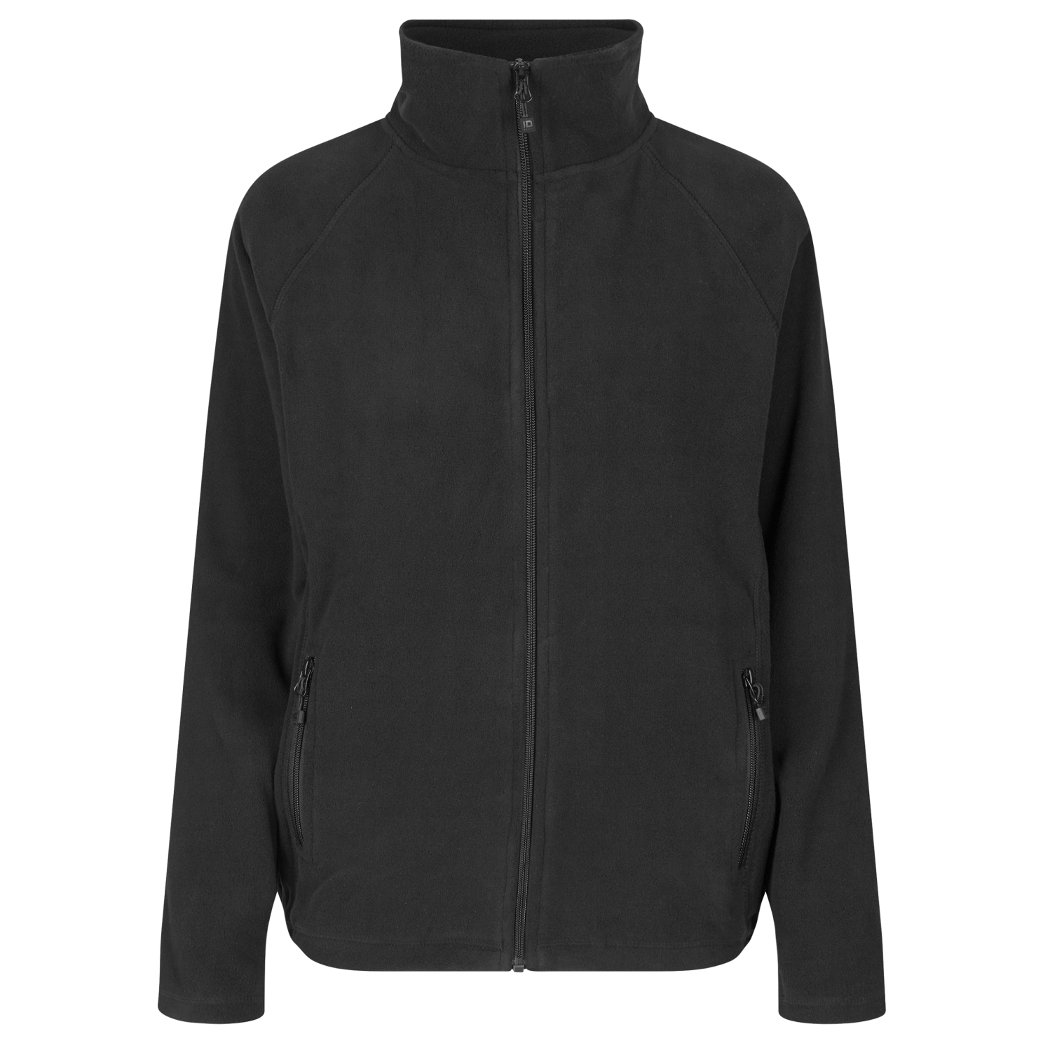 ID Microfleece Dame Fleecejakke - Black - 2XL