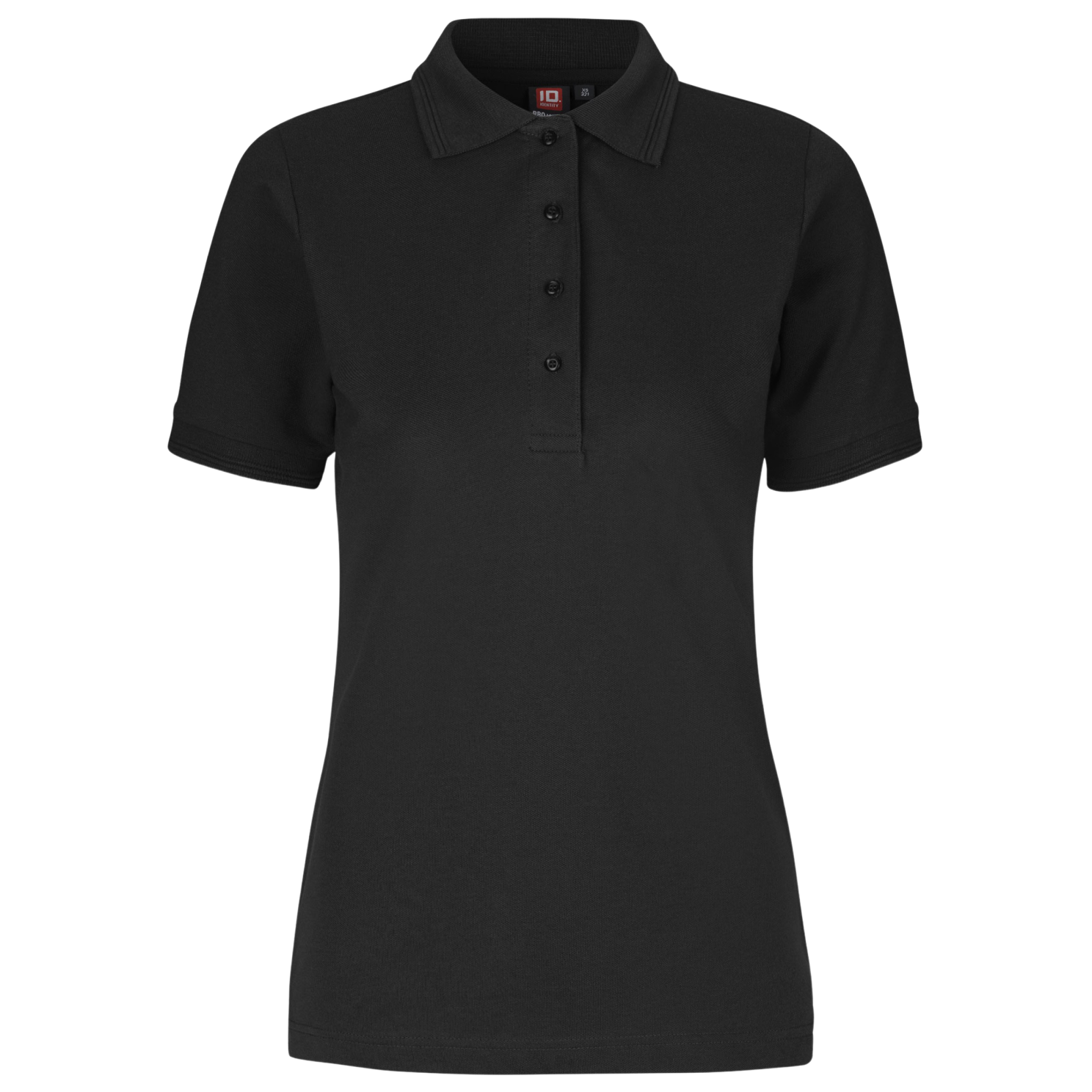 ID Pro Wear Dame Polo - Black - XL