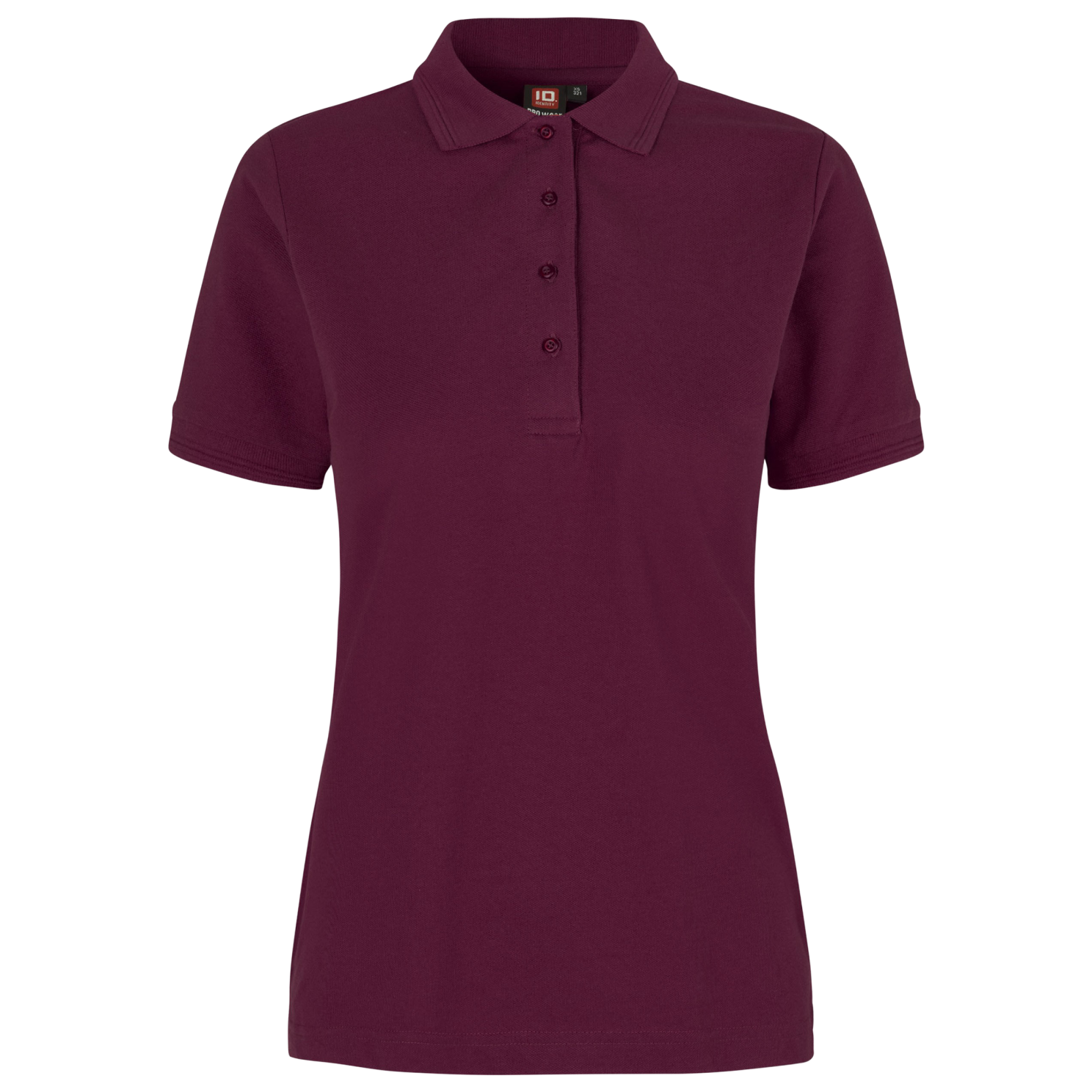 ID Pro Wear Dame Polo - Bordeaux - 4XL