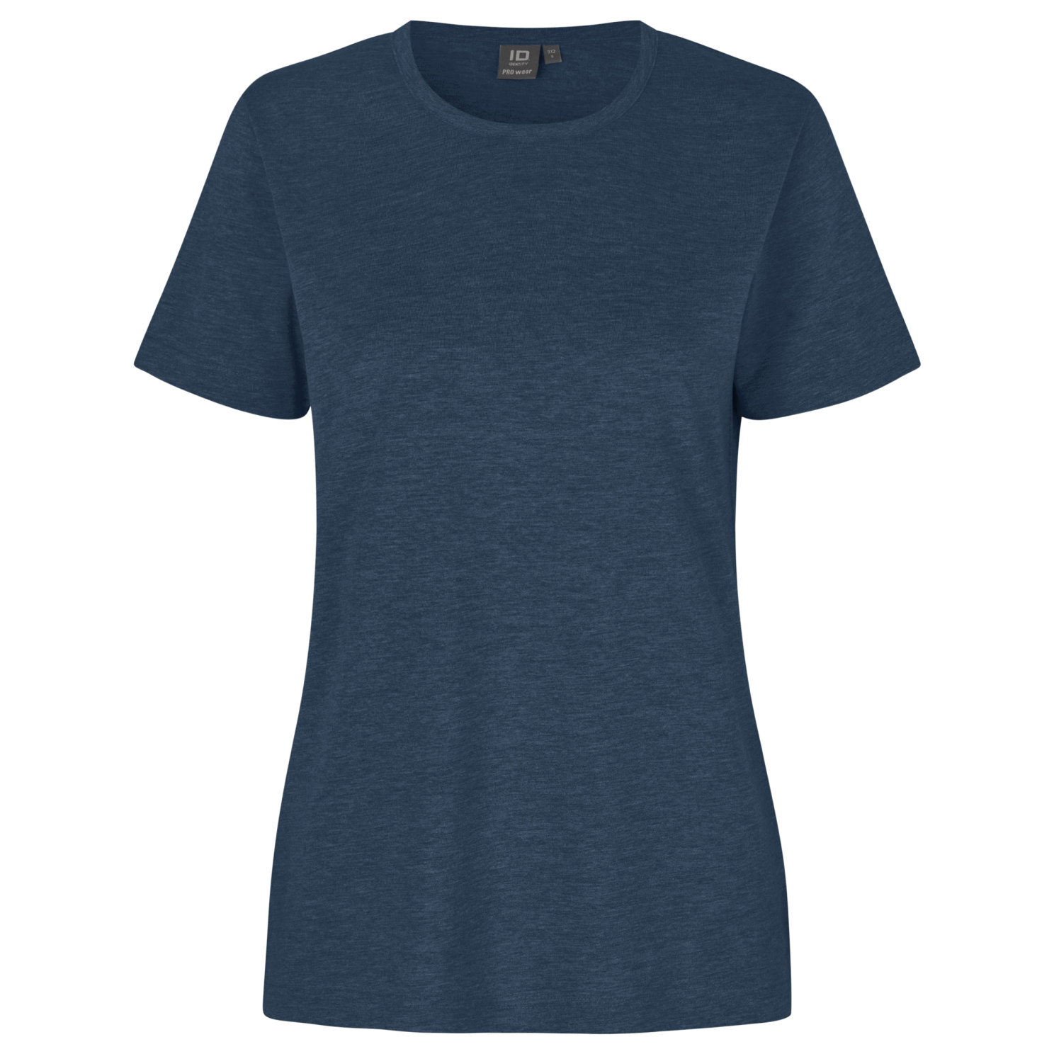 ID Pro Wear Dame T-shirt - Blue Melange - 3XL