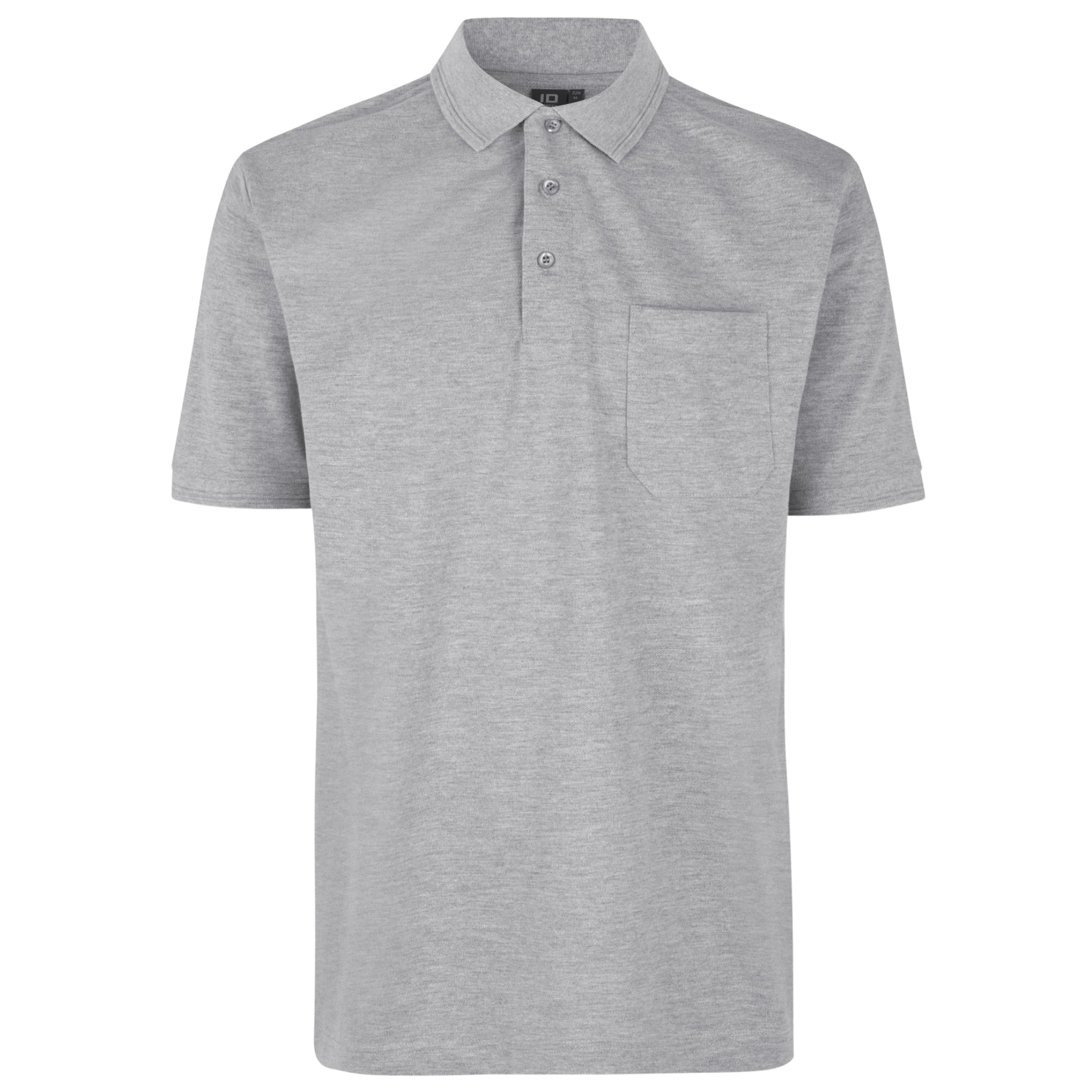 ID Pro Wear Herre Polo - Grey Melange - 6XL