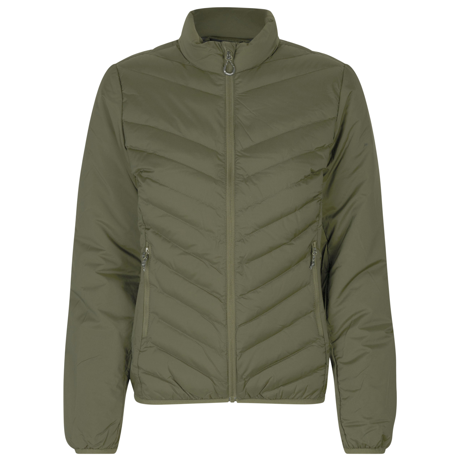 ID Stretch Dame Overgangsjakke - Oliven - 3XL