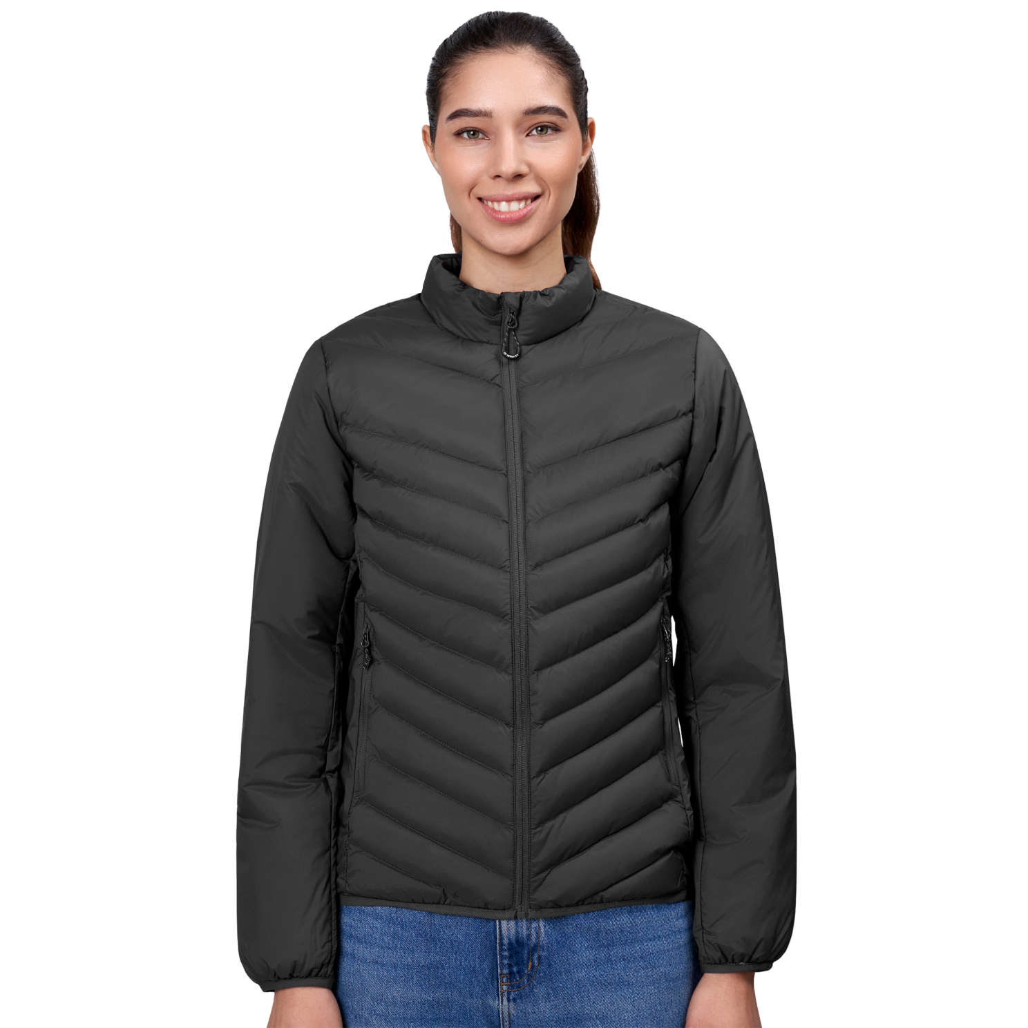 ID Stretch Dame Overgangsjakke - Silver Grey - 3XL