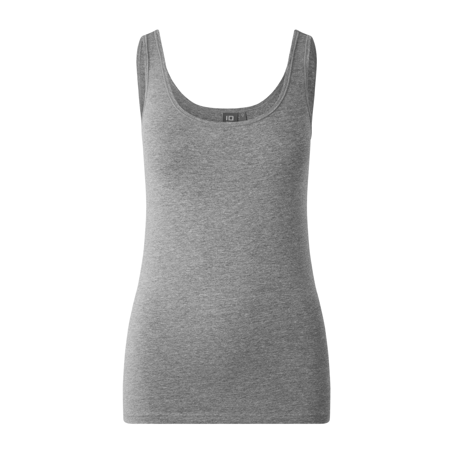 ID Stretch Dame Tanktop - Grå Melange - 2XL
