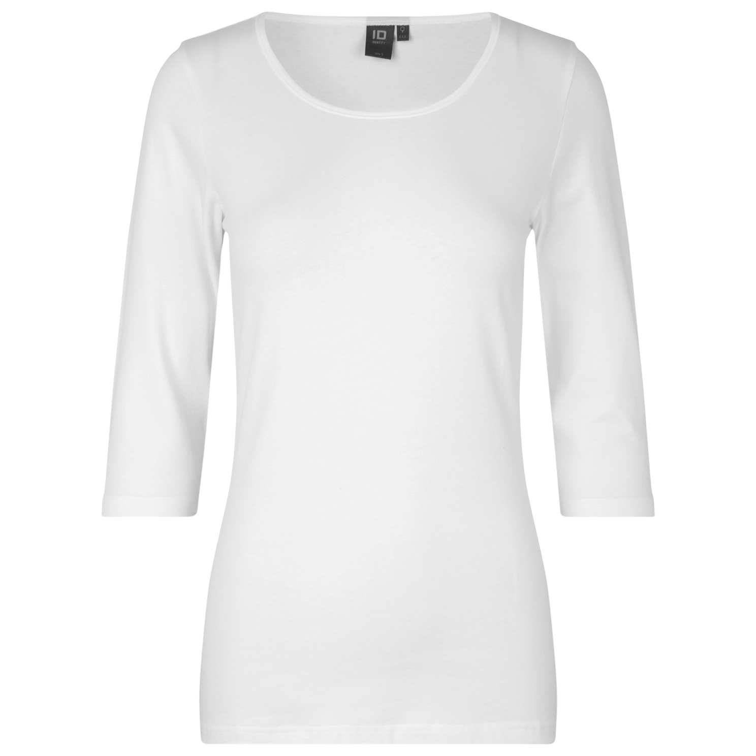 ID Stretch Dame Trøje m. stretch - Hvid - 3XL