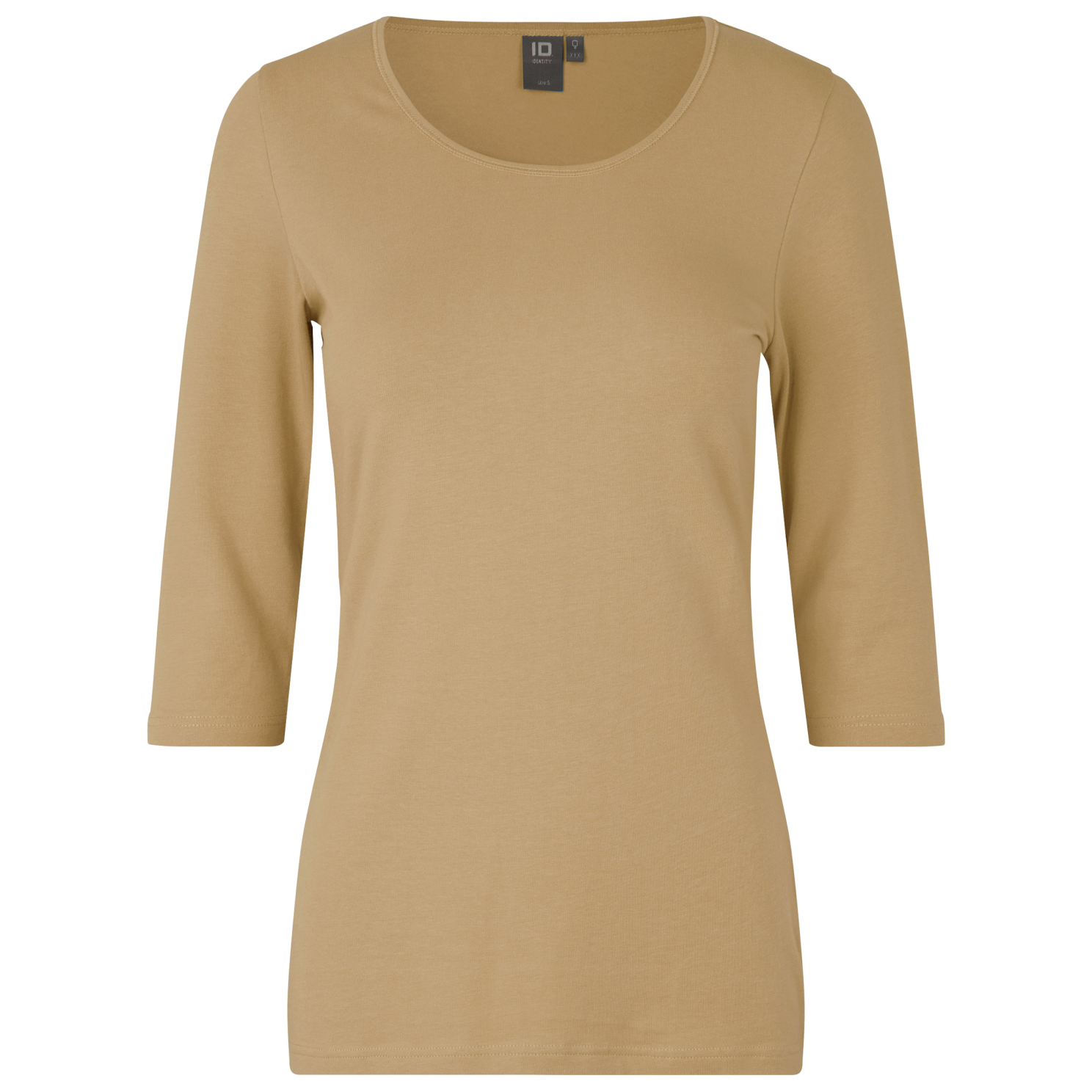 ID Stretch Dame Trøje m. stretch - Sand - 3XL