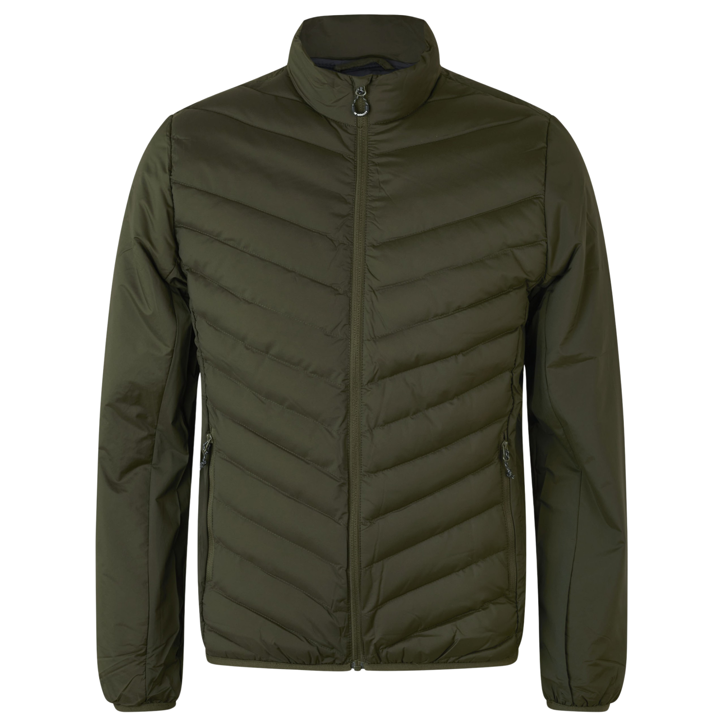 ID Stretch Herre Overgangsjakke - Oliven - 2XL