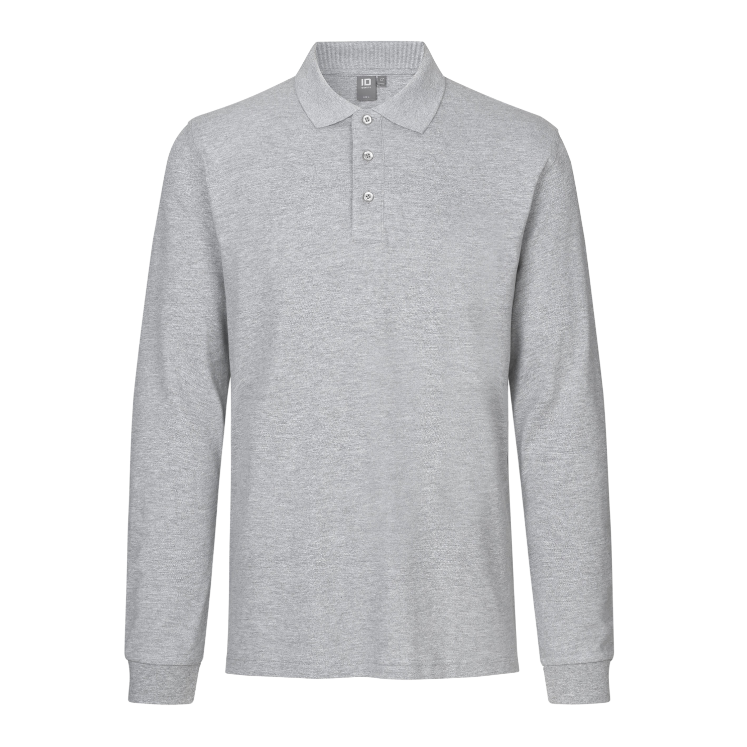 ID Stretch Herre Polo - Grå Melange - 2XL