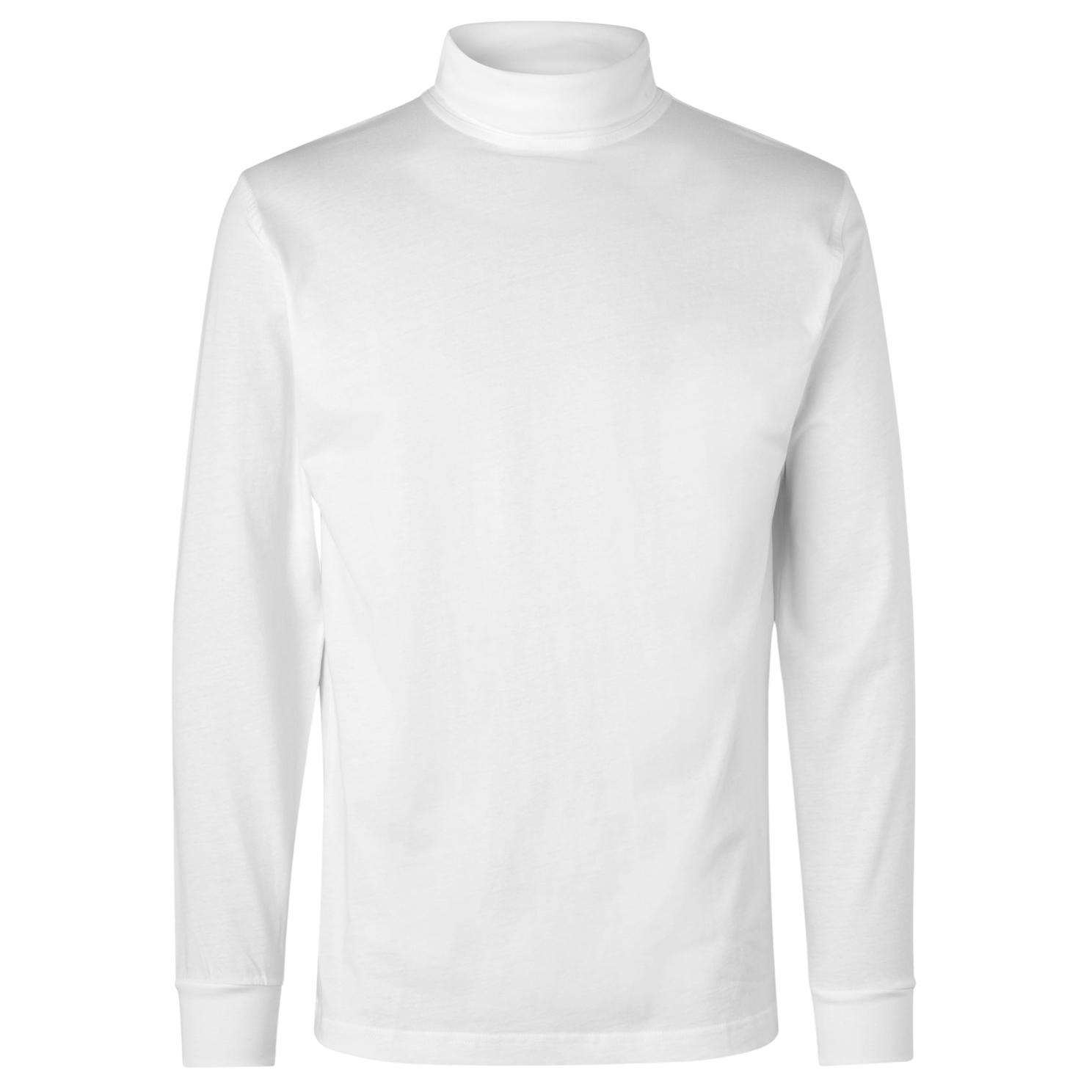 ID T-Time Herre Rullekrave - White - 2XL