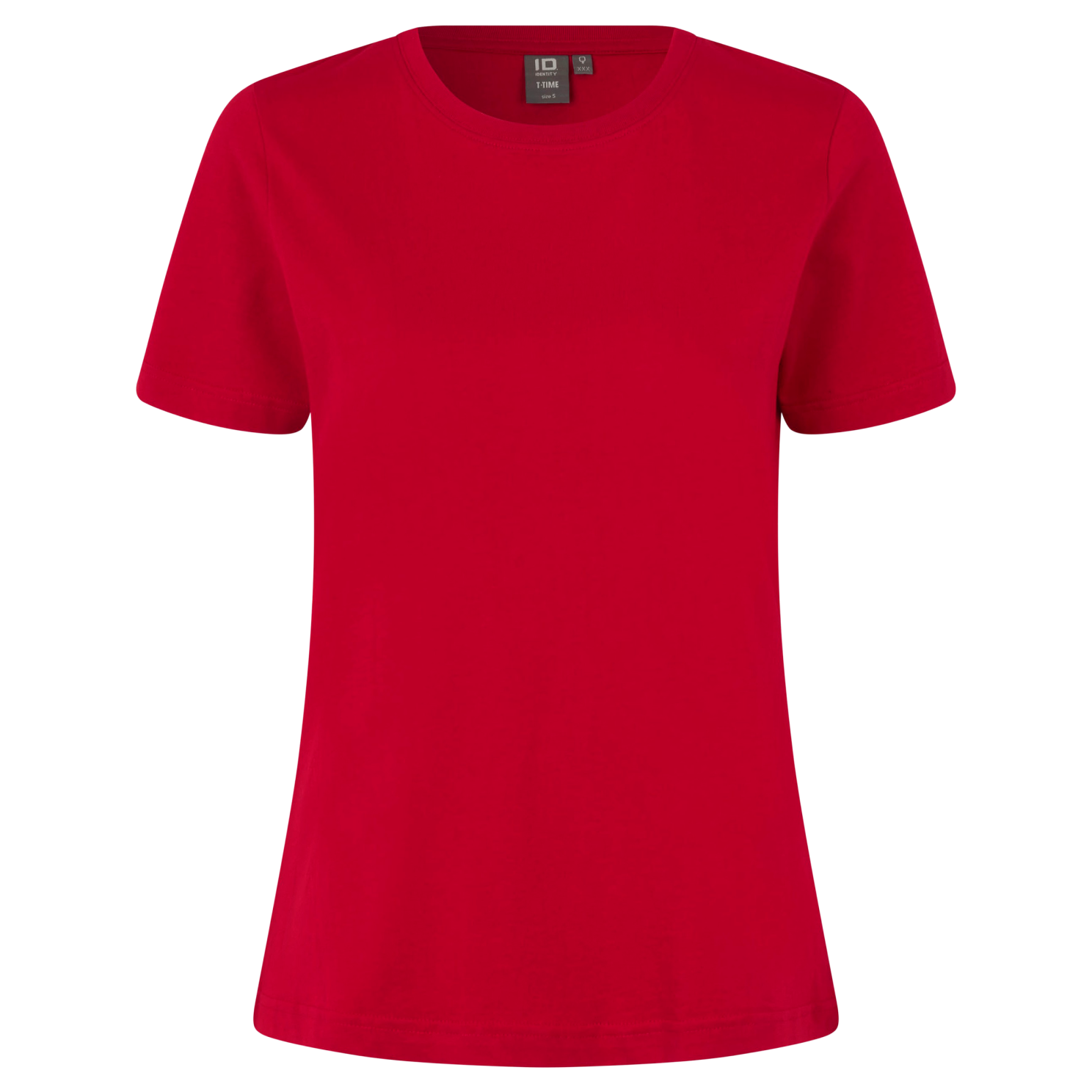 ID T-time Dame T-shirt - Rød - 3XL