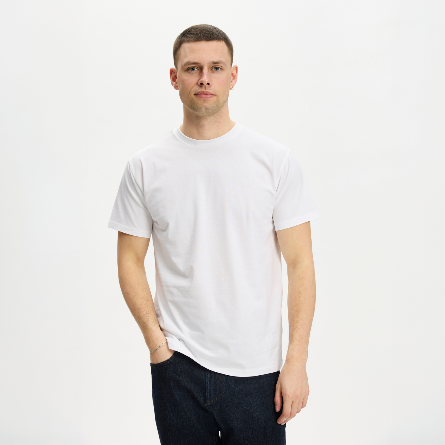 Kopenhaken Herre T-shirt - BRIGHT WHITE - 5XL
