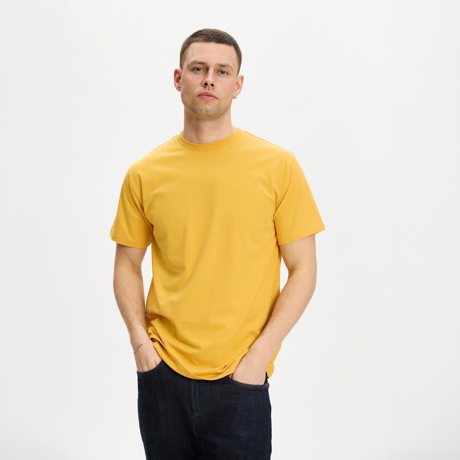 Kopenhaken Herre T-shirt - HONEY GOLD - XL