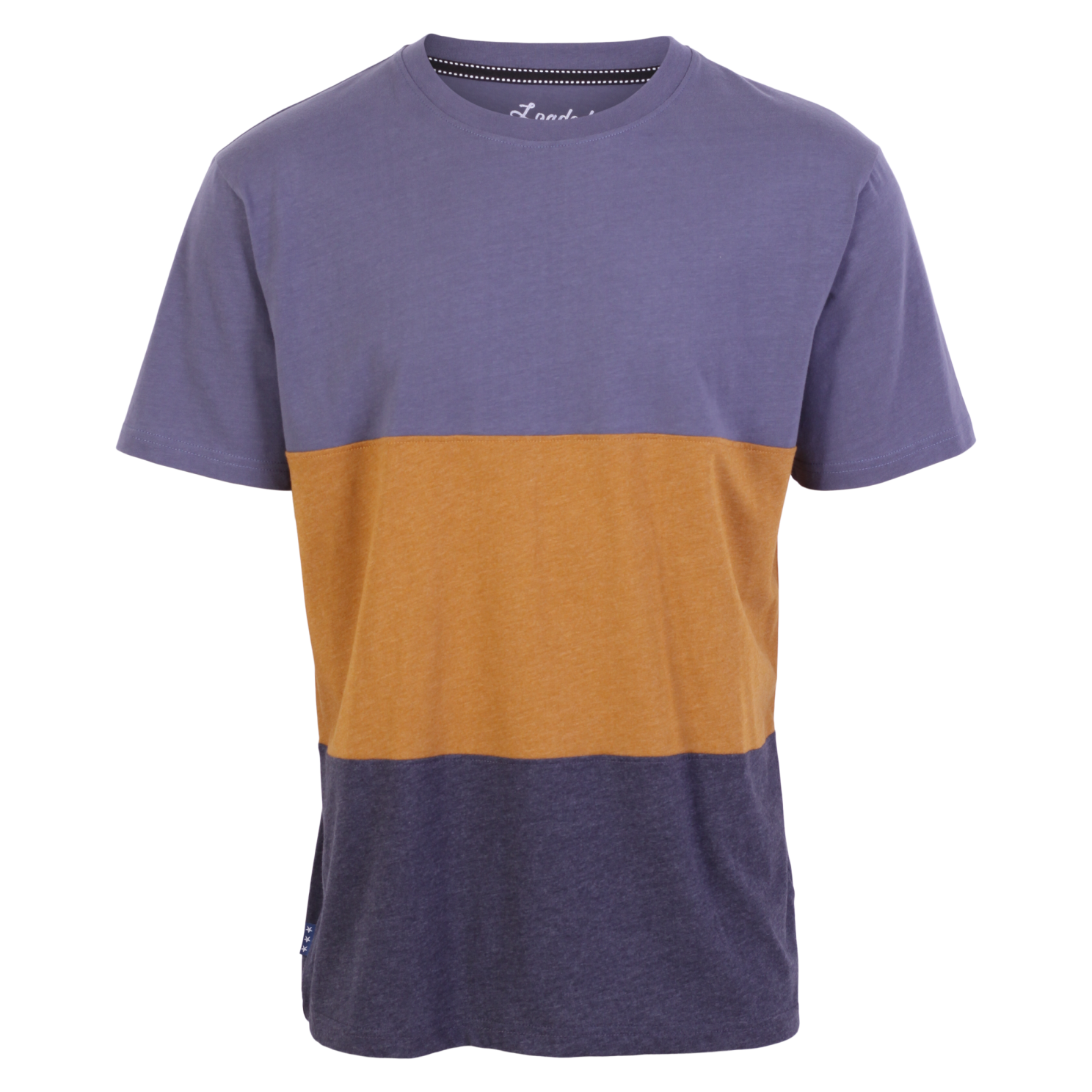 Loaded Herre T-shirt - Mustard Block - 3XL