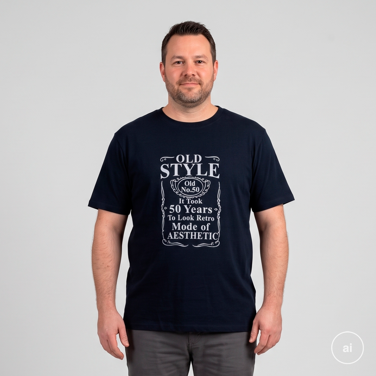 Loaded Herre T-shirt - P6 DARK SAPPHIRE - 8XL