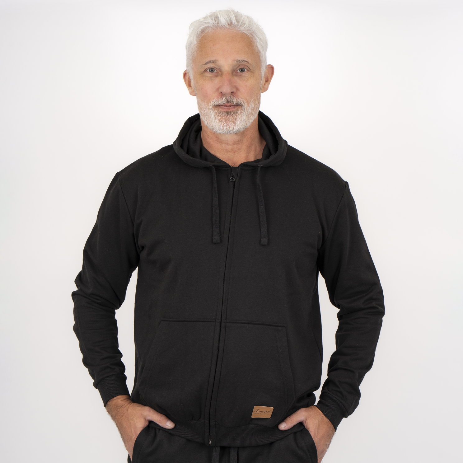 Loaded Nevada Herre Hættetrøje - Black - XL