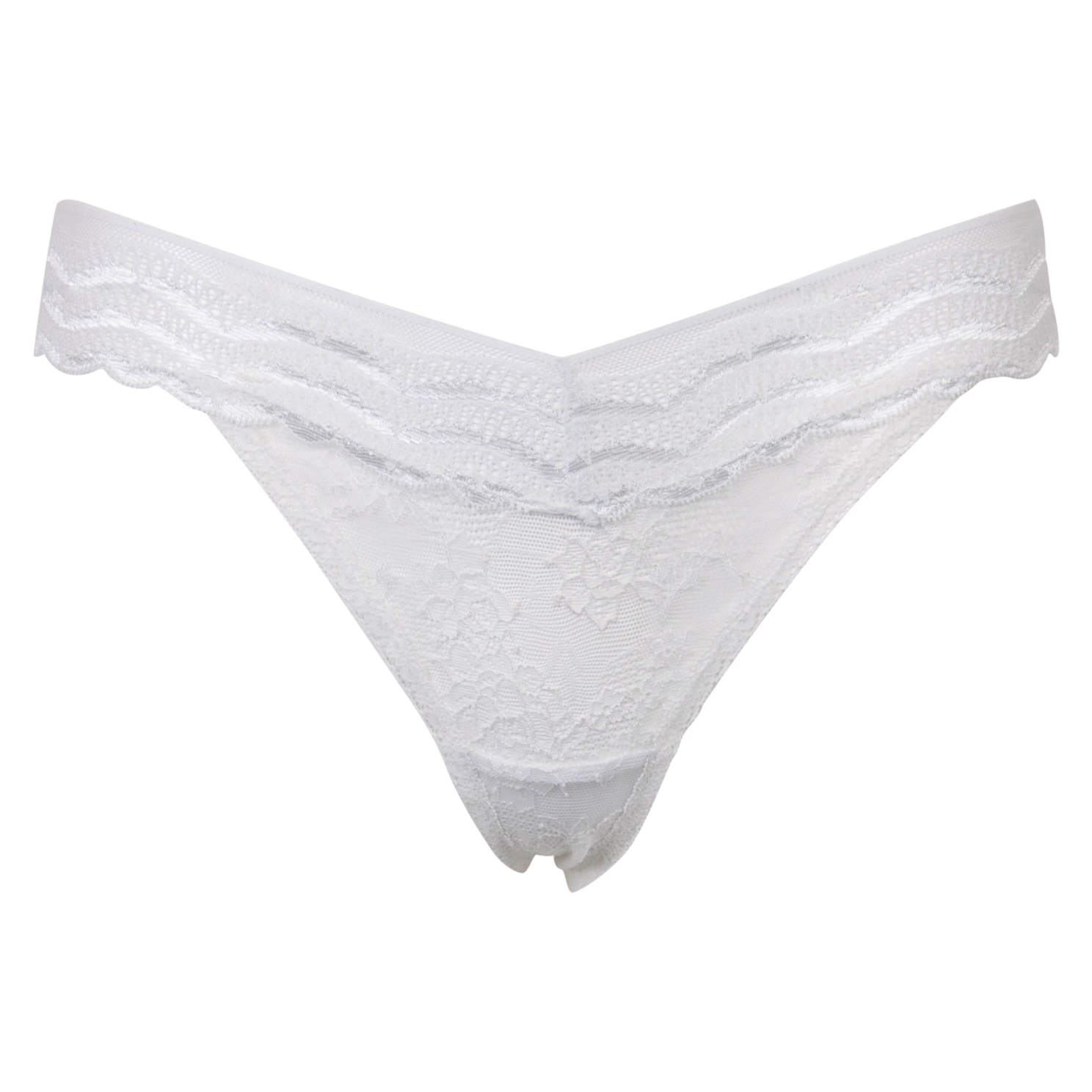 Lulu's Drawer Leah Dame Trusser - White - XL