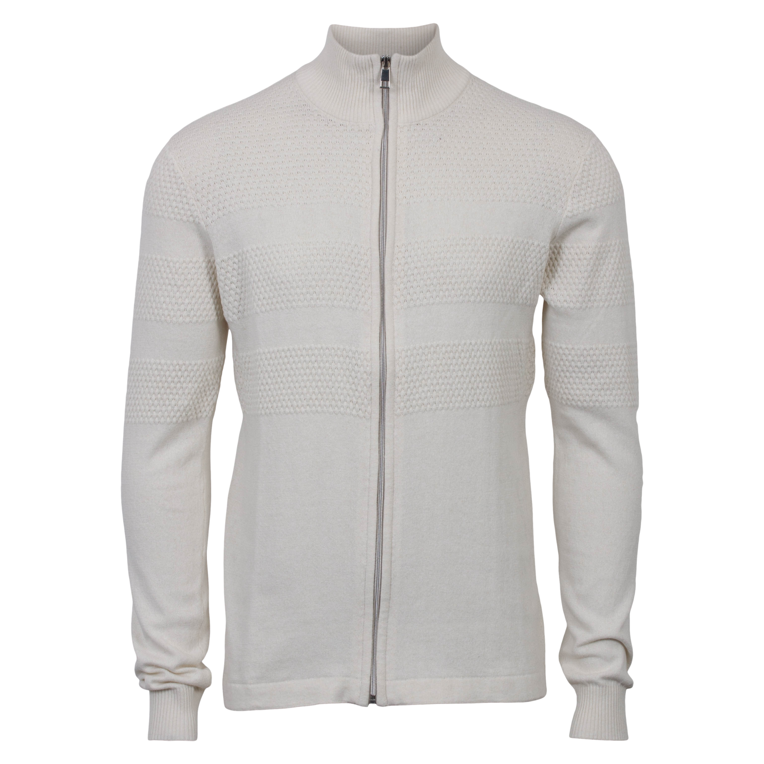Marcus Affleck Herre Cardigan - Antic White - 2XL