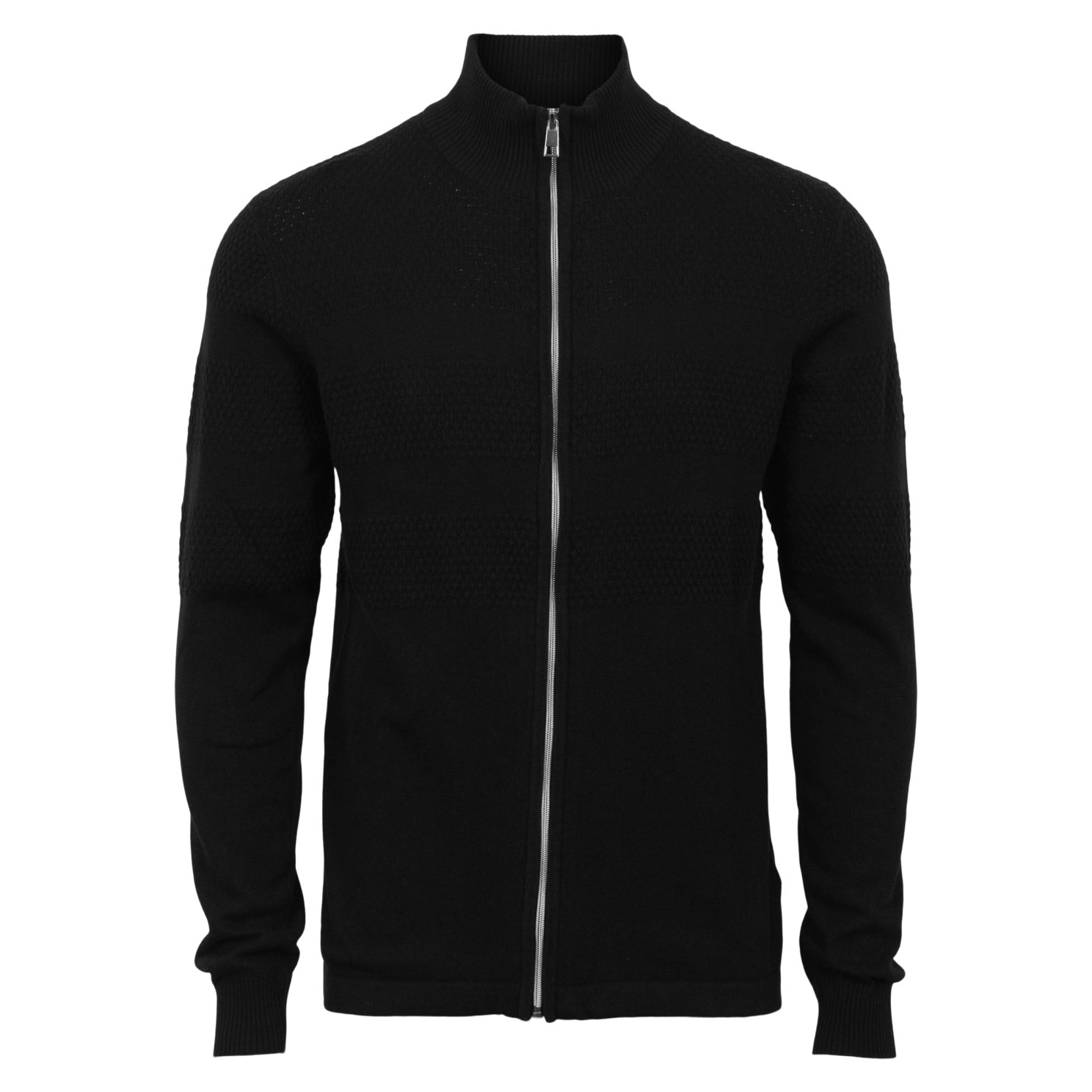 Marcus Affleck Herre Cardigan - Black - 2XL