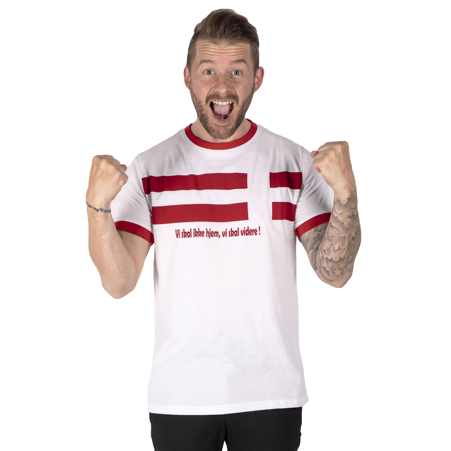 Marcus Danmark Herre T-shirt - White - XL