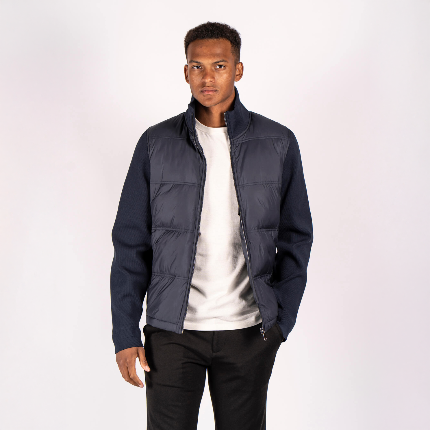 Marcus Eddie Herre Overgangsjakke - Night Navy - 2XL