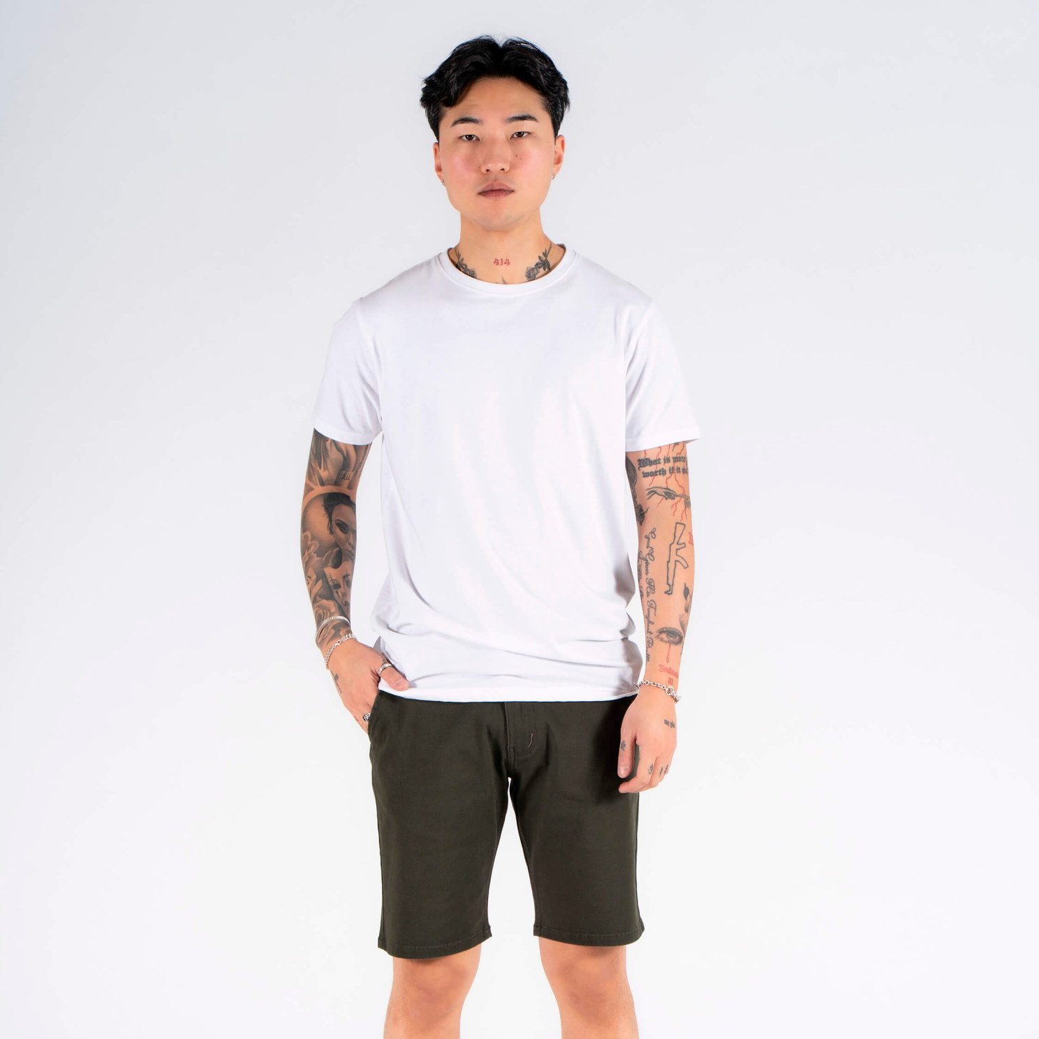 Marcus Gerry Herre Shorts - Olive Green - 3XL