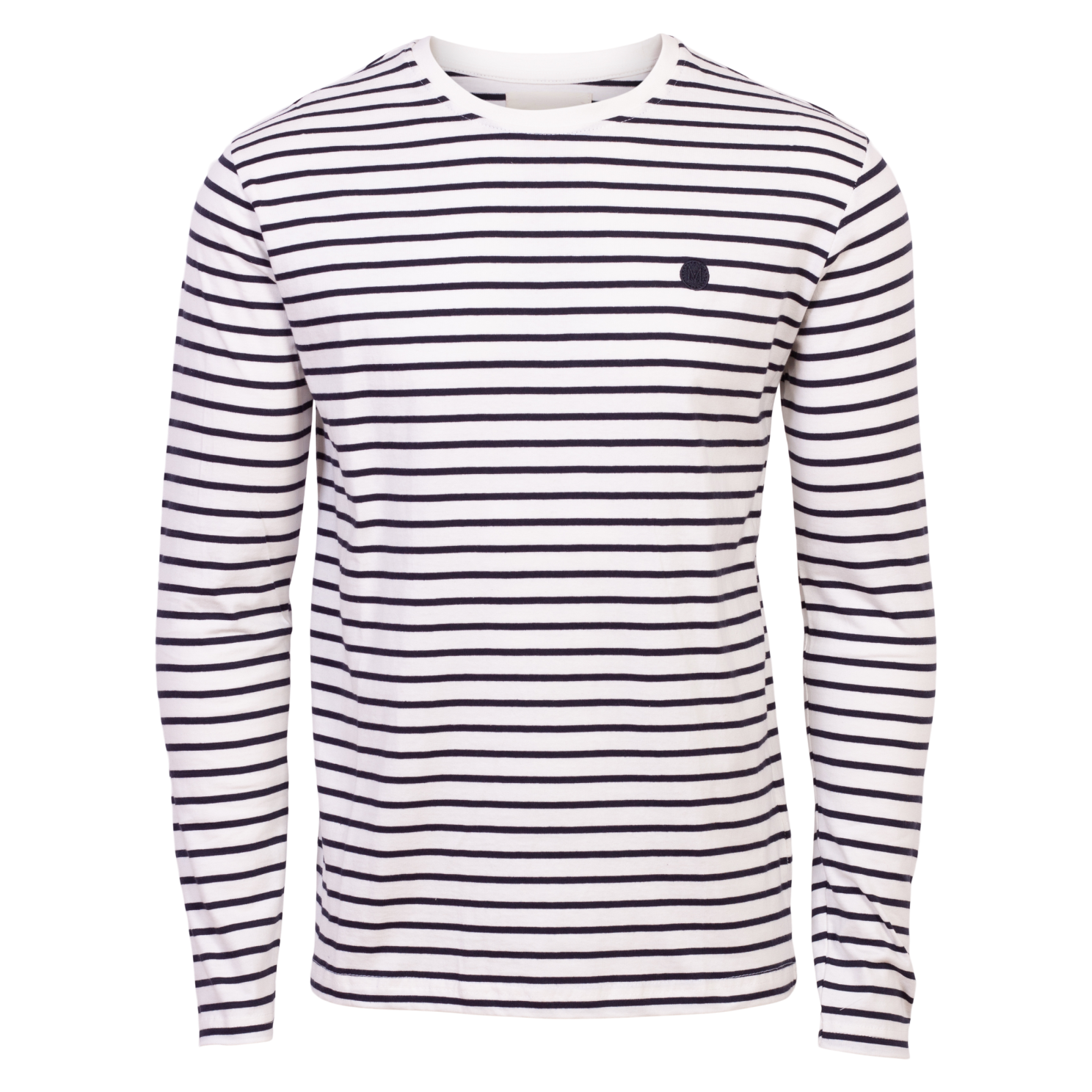 Marcus Herre Langærmet t-shirt - Antic White - XL