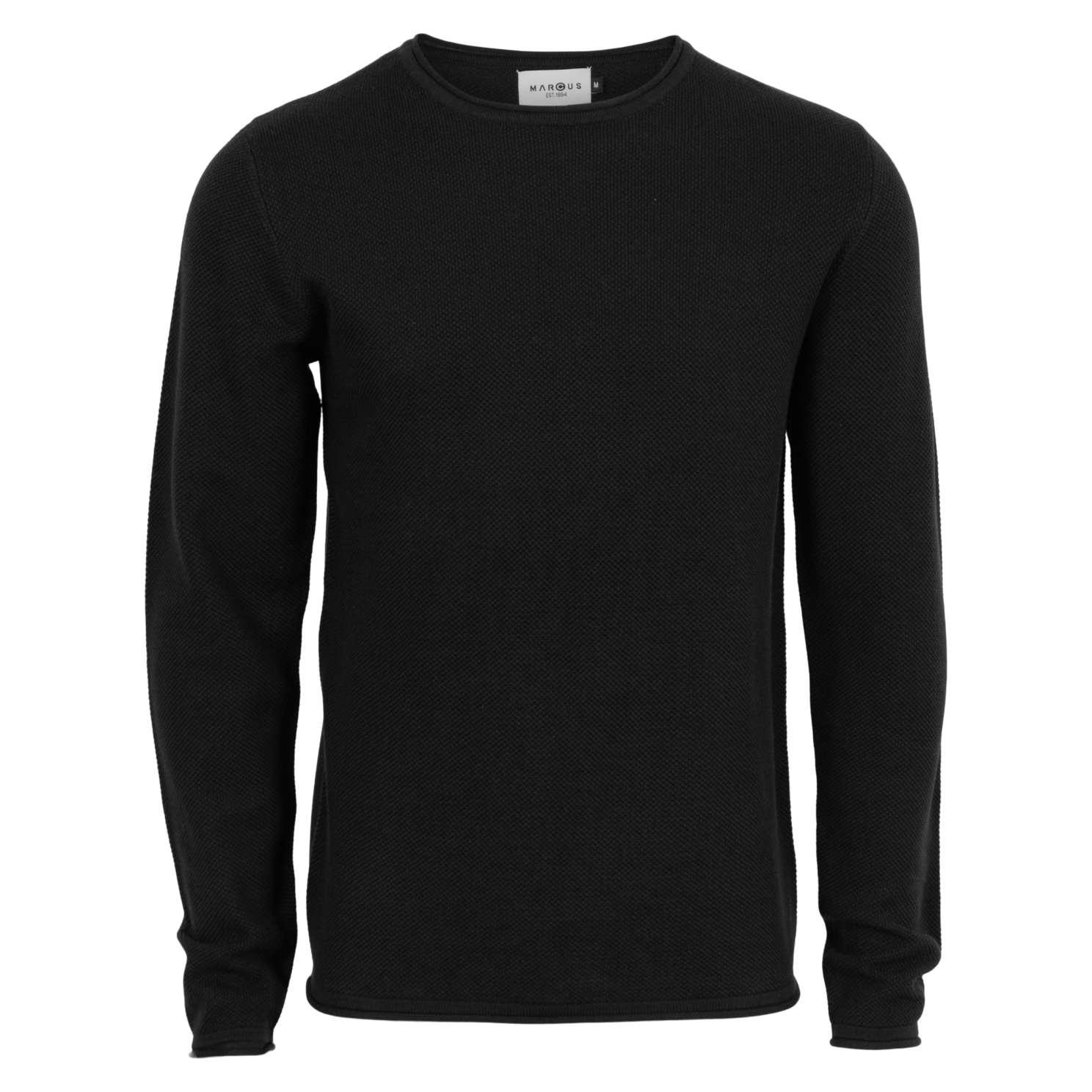 Marcus Langdon Herre Striktrøje - Black - 2XL
