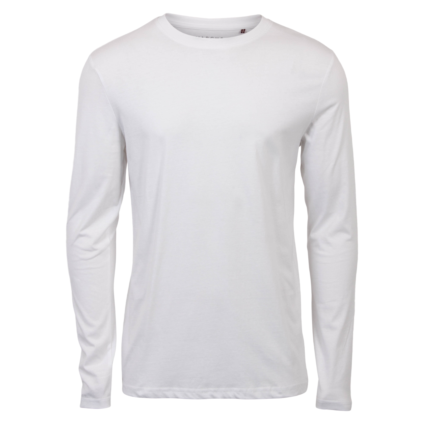 Marcus Roxy Herre Langærmet t-shirt - White - 3XL
