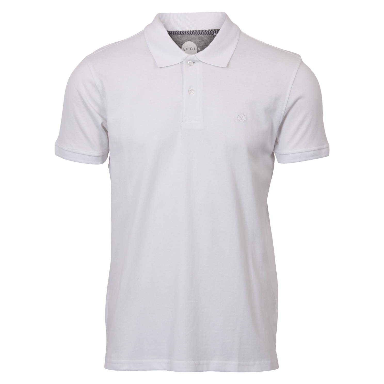 Marcus Tyler Herre Polo - White - 2XL
