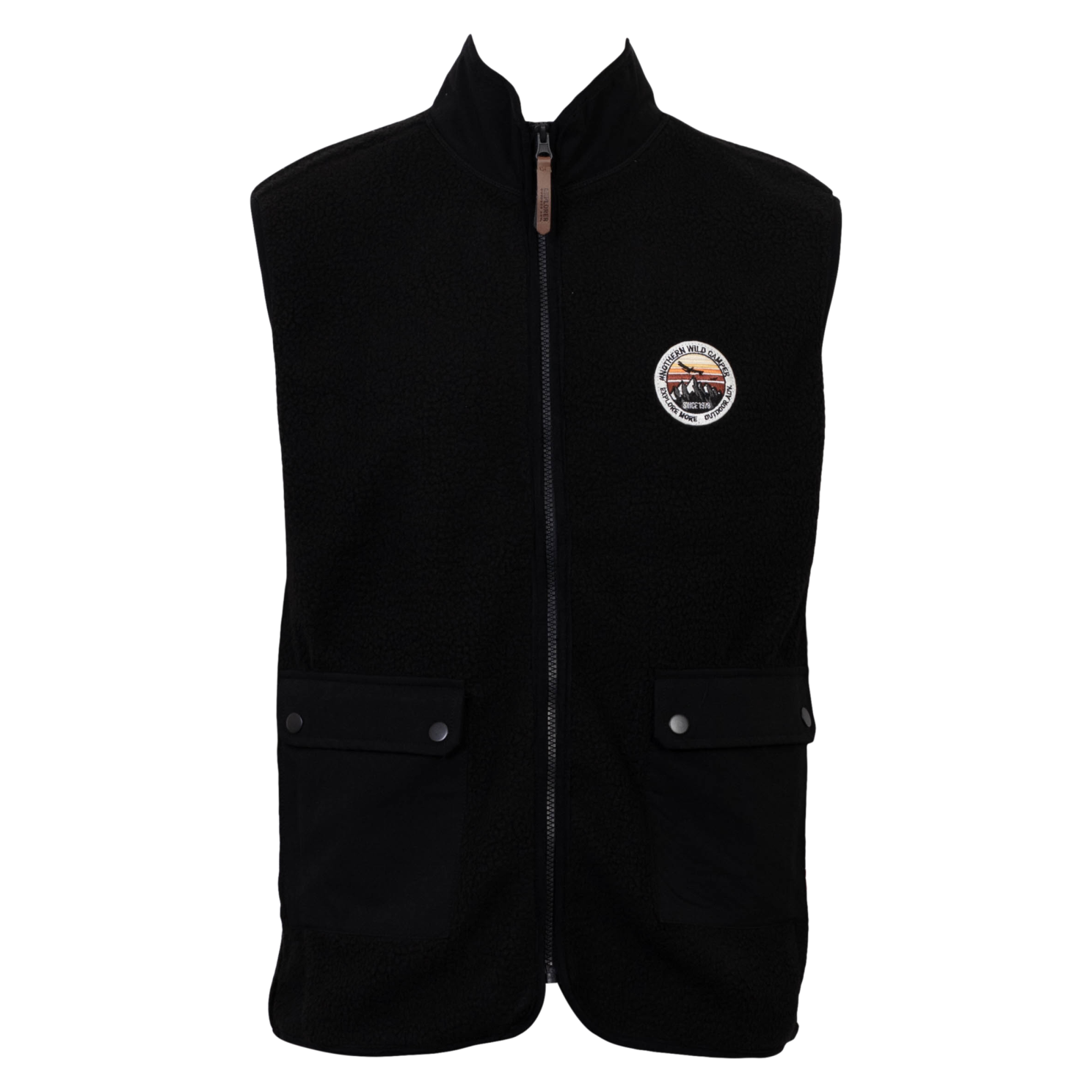 Marcus Woody Herre Vest - Black - 3XL