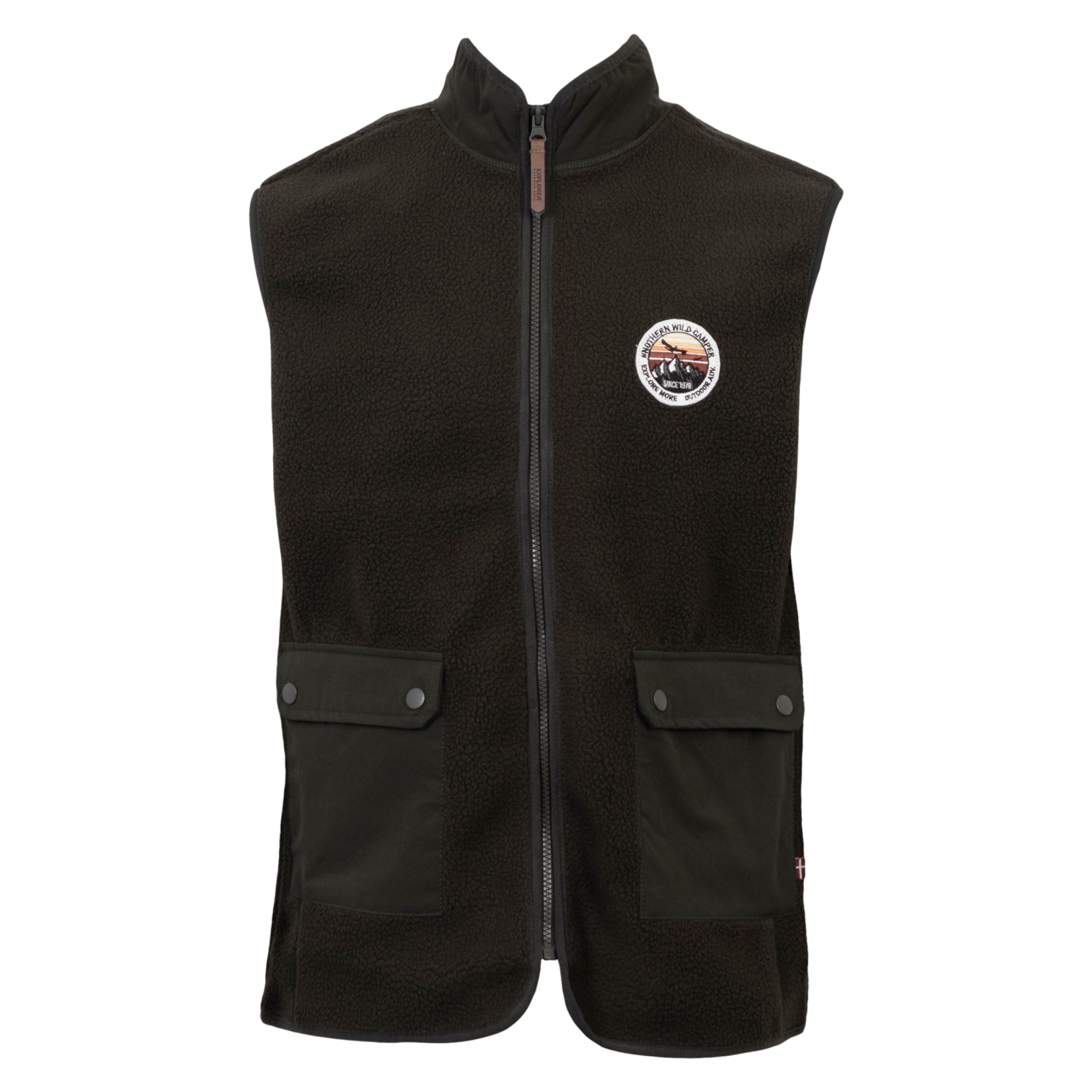 Marcus Woody Herre Vest - Olive Green - 3XL