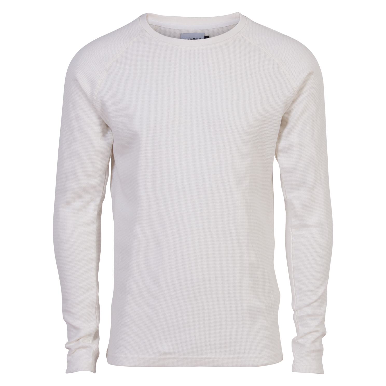 Marcus Ziggy Herre Striktrøje Plus Size - Antic White - 4XL