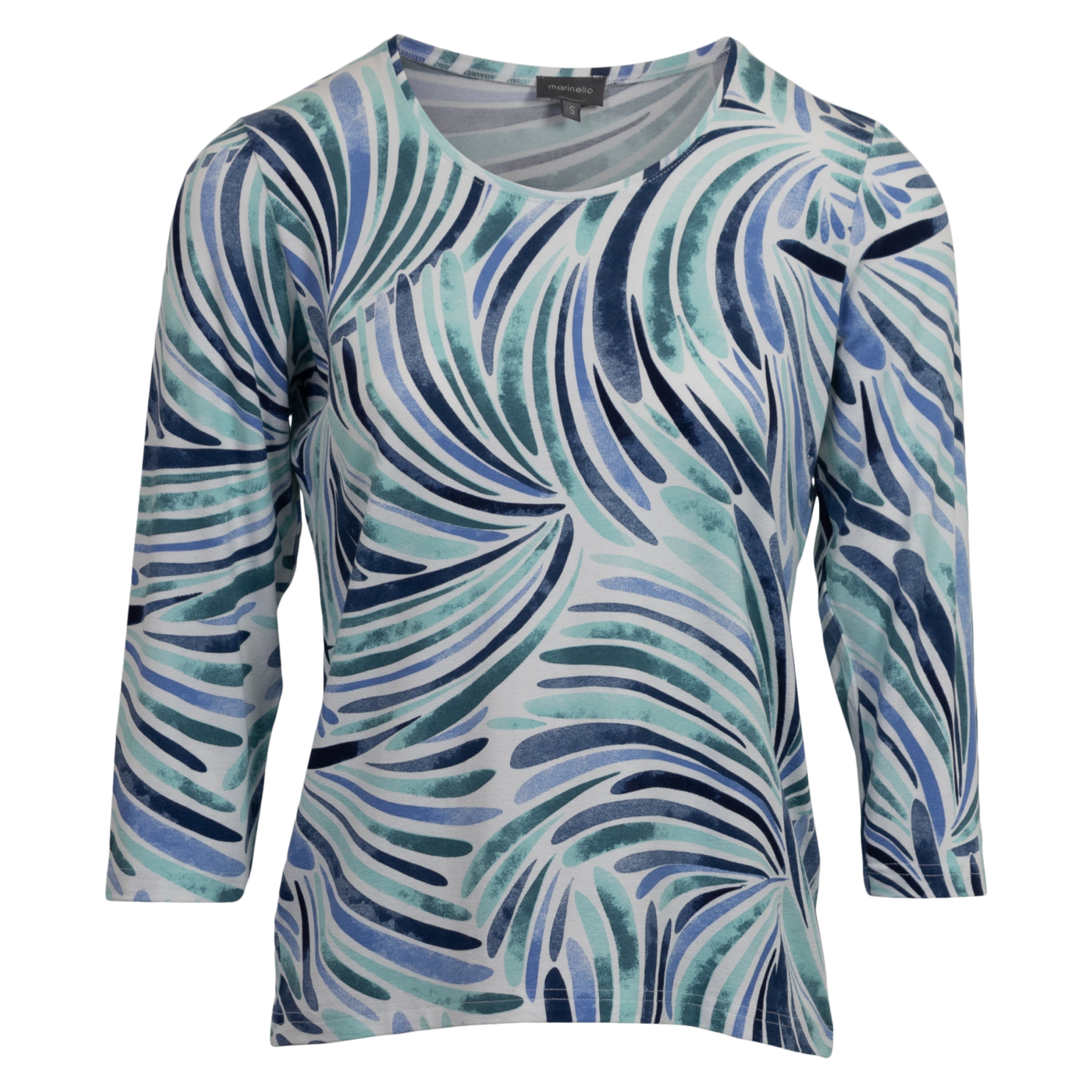 Marinello Dame Bluse - Jeans Comb - 2XL