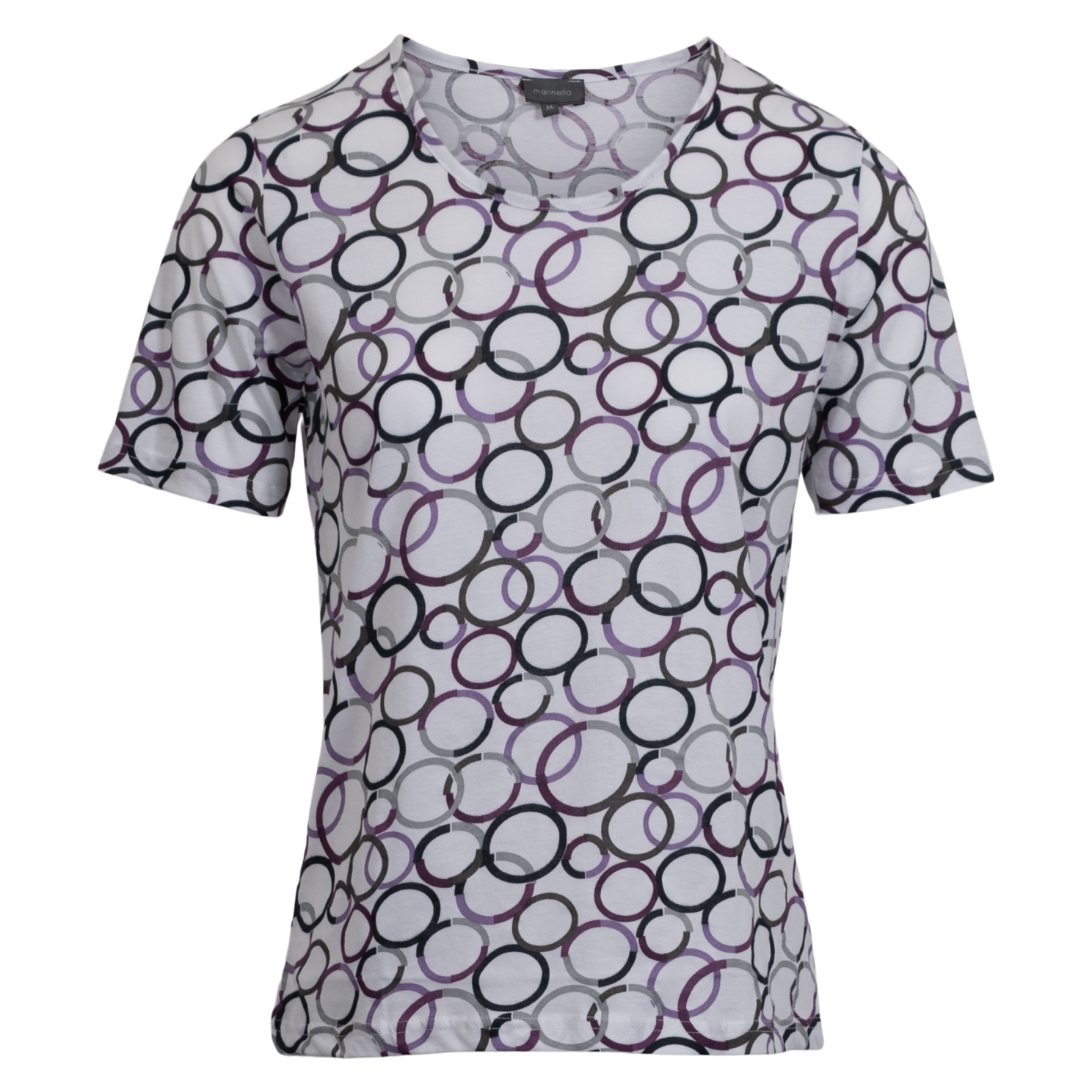 Marinello Dame T-shirt - Grey Comb - XL