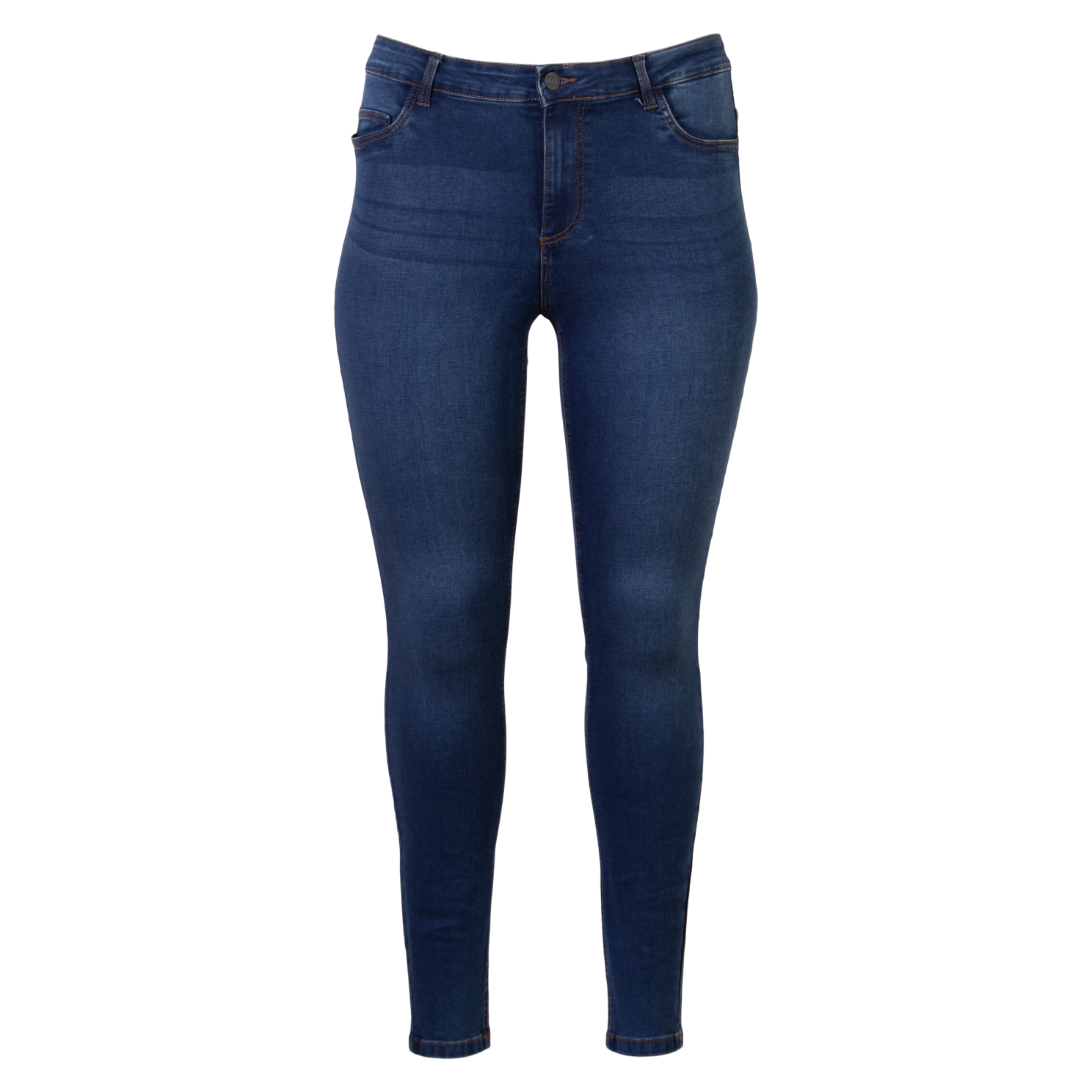 Noisy May Curve Dame Jeans Plus Size - Medium Blue Denim - 52/32