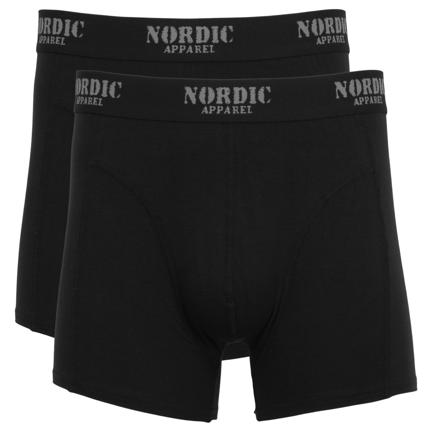 Nordic Apparel Balder Herre Tights i bambus - Black - XL