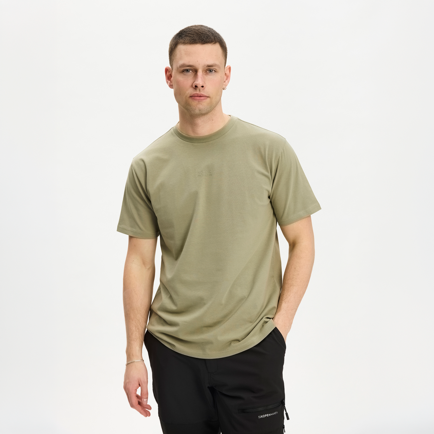 Nordic Project 18 Arto Herre T-shirt - VETIVER - XL