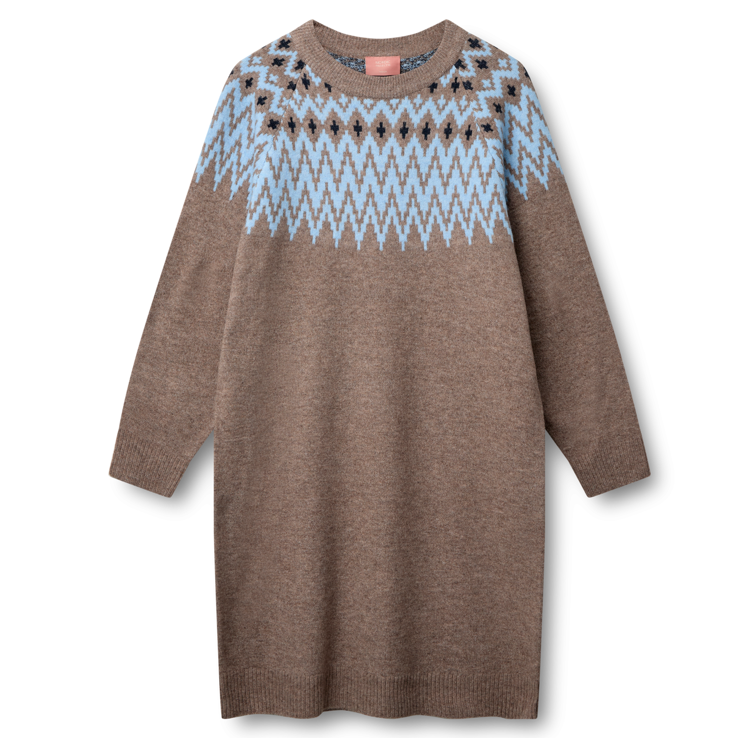 Nordic Project 18 Ida Dame Striktrøje - SLATE BLACK - 2XL