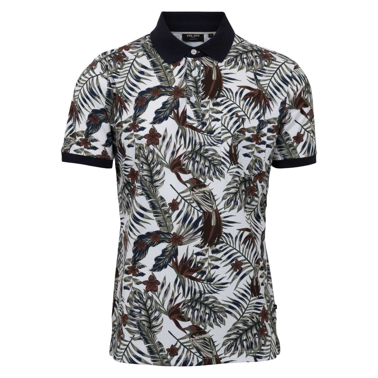 Pre End Samwell Herre Polo - Dove - 3XL