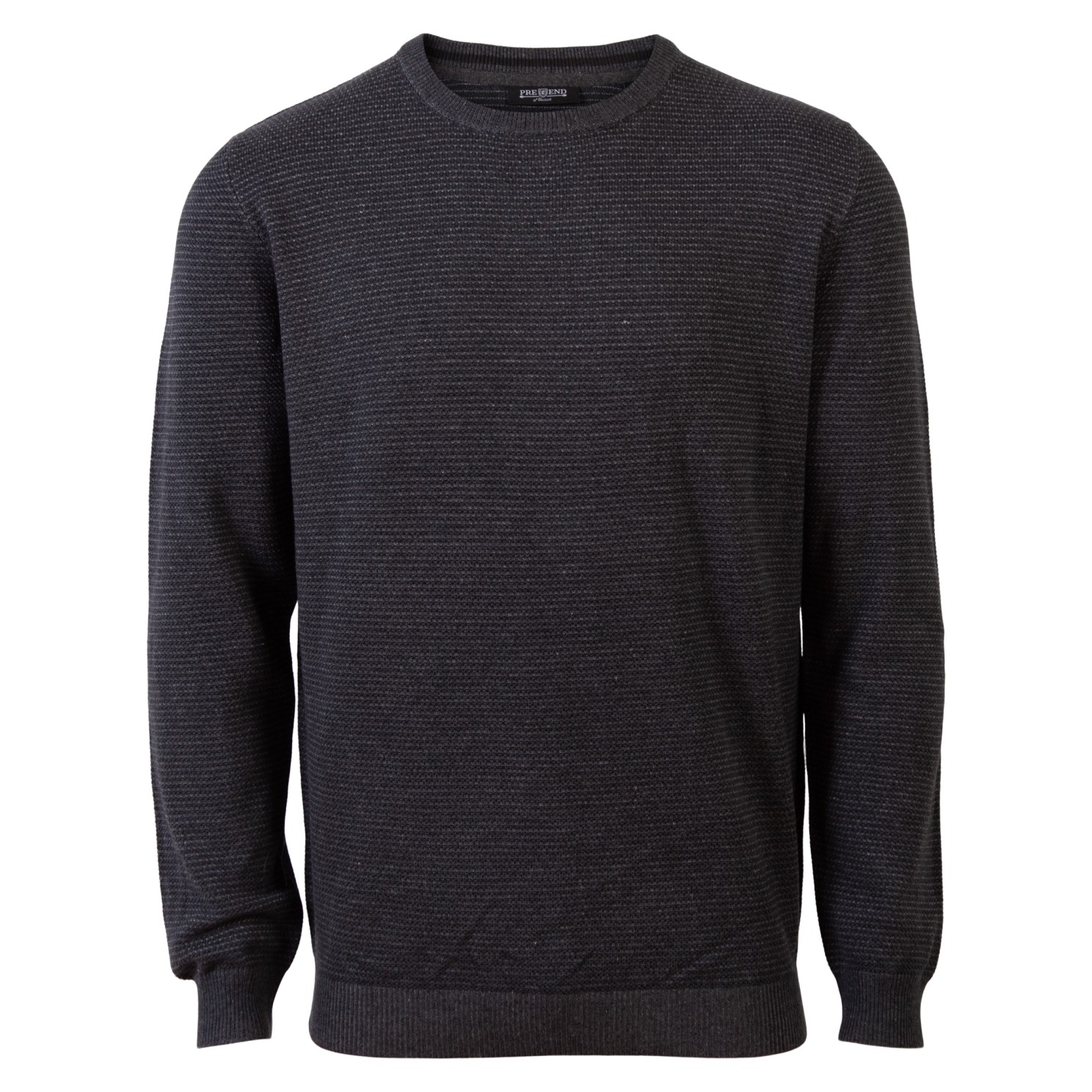 Pre End Viggo Herre Striktrøje - Grey Mix - 3XL
