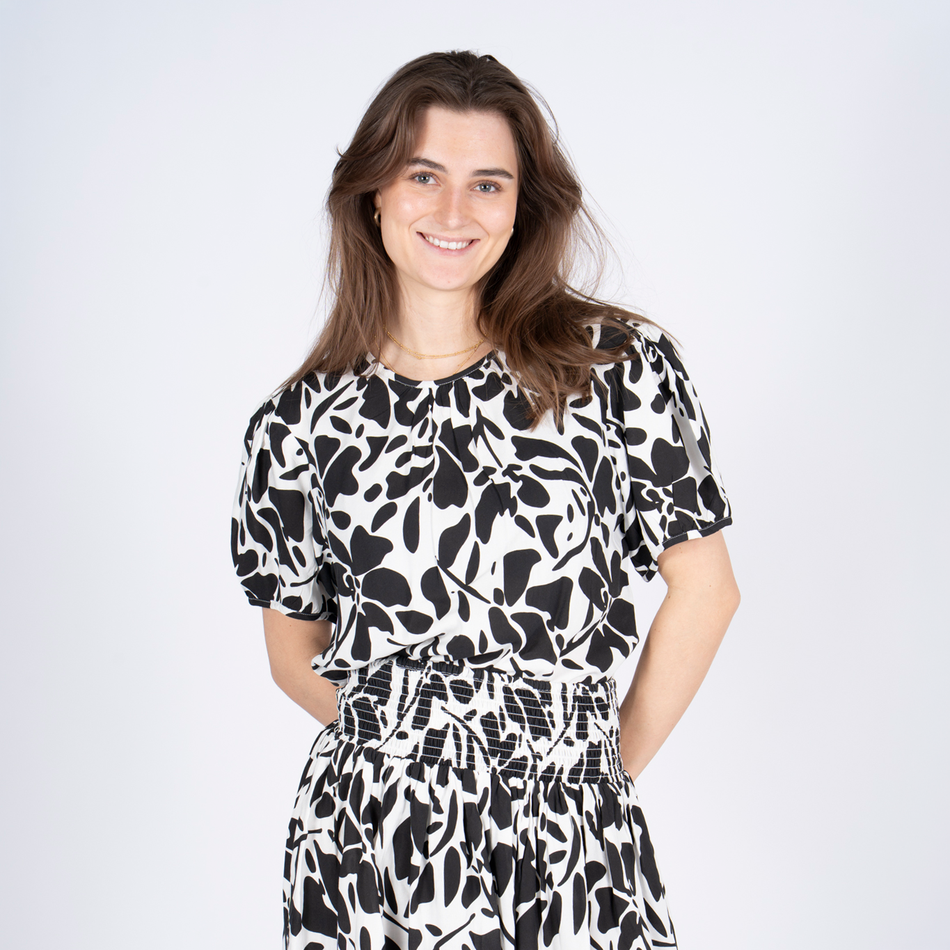 SASIA Alma Dame Bluse - CLOUD DANCER WHITE - 2XL
