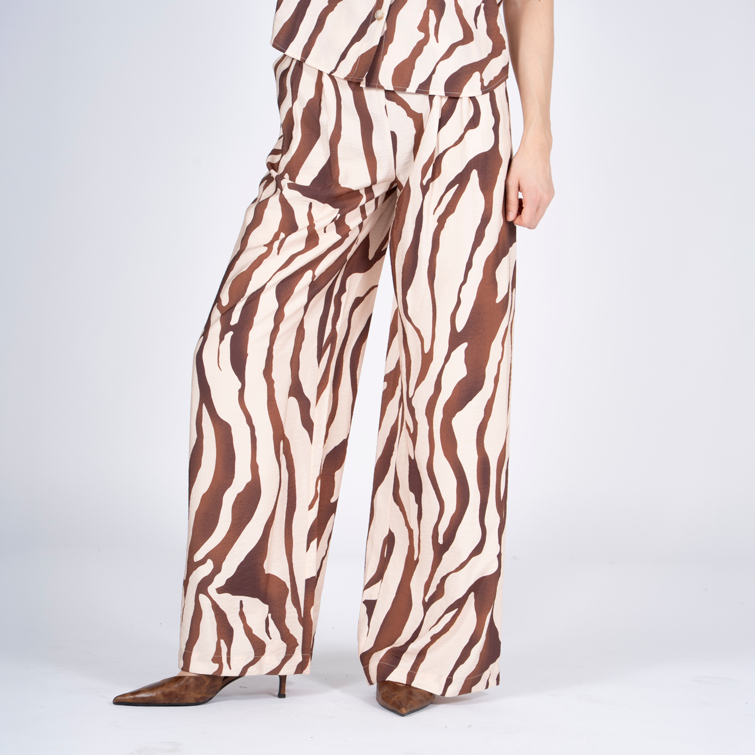 SASIA Viola Dame Bukser - SANDSHELL BEIGE - 2XL