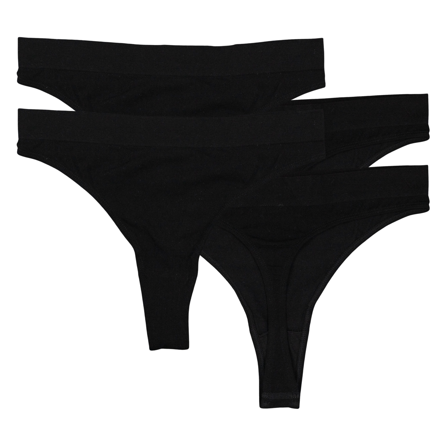 Steenholt Alison Dame G-streng i bambus - Black - L/XL