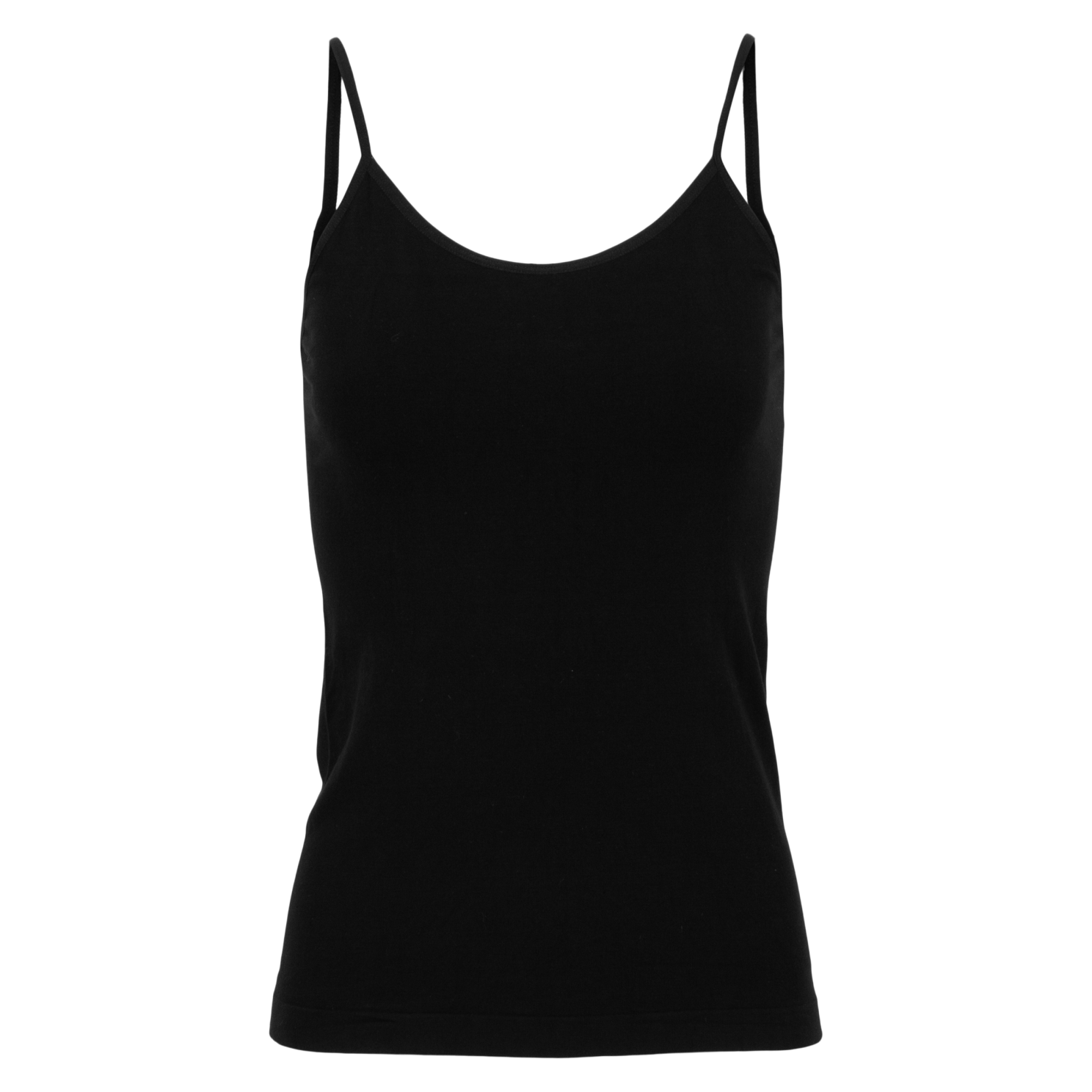 Steenholt Alison Dame Top i bambus - Black - XL/2XL