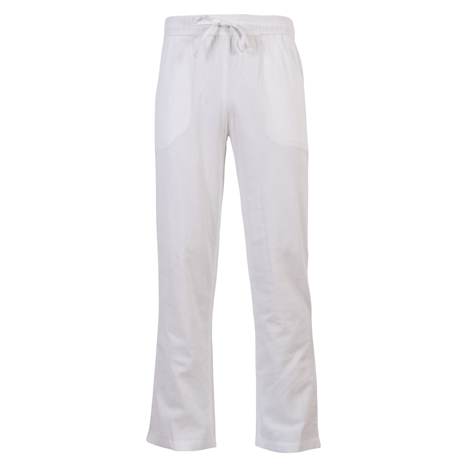 Steenholt Linett Dame Bukser i hørmix - Bright White - XL